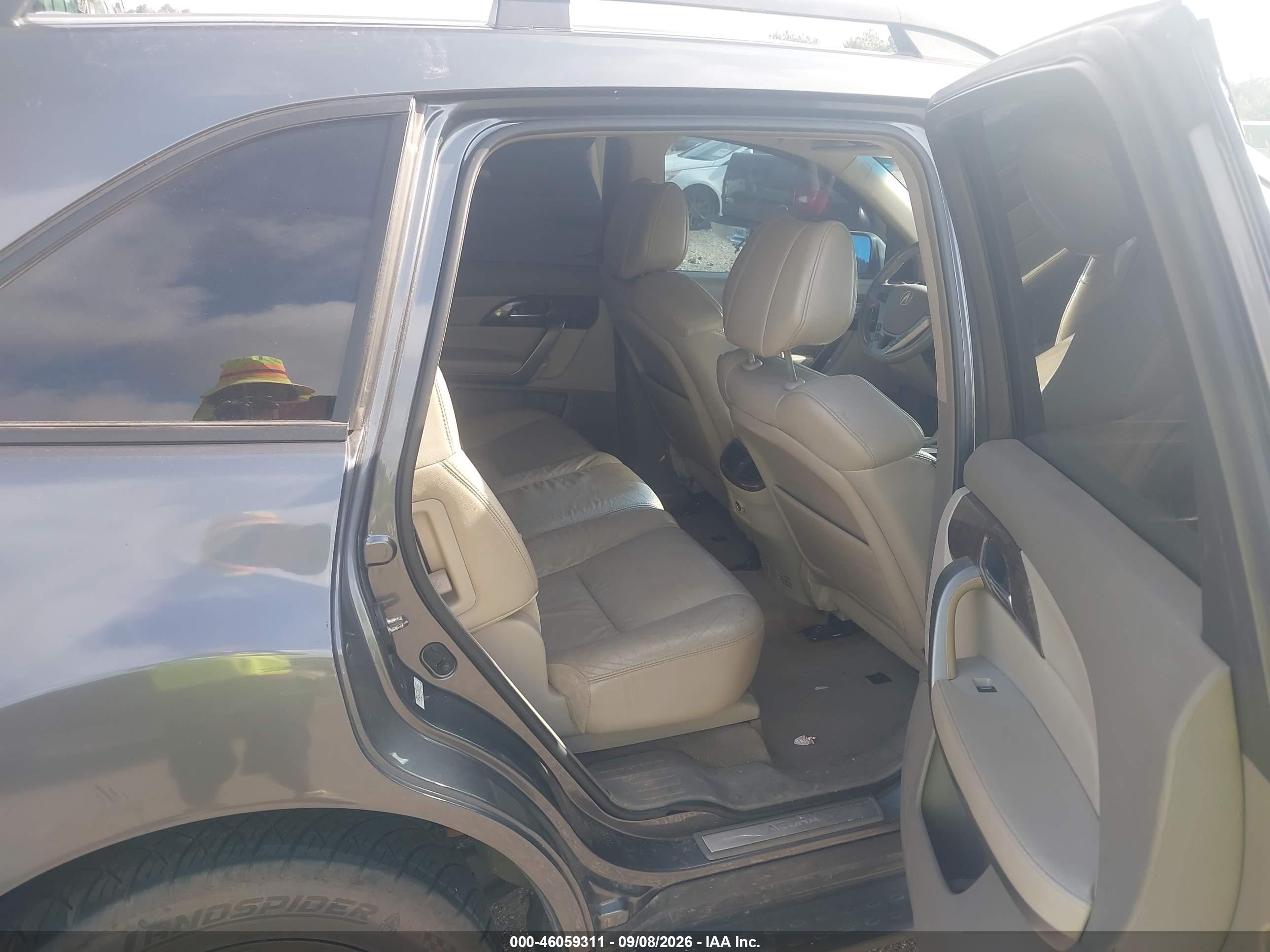 2011 Acura Mdx Technology Package Black vin: 2HNYD2H66BH506551
