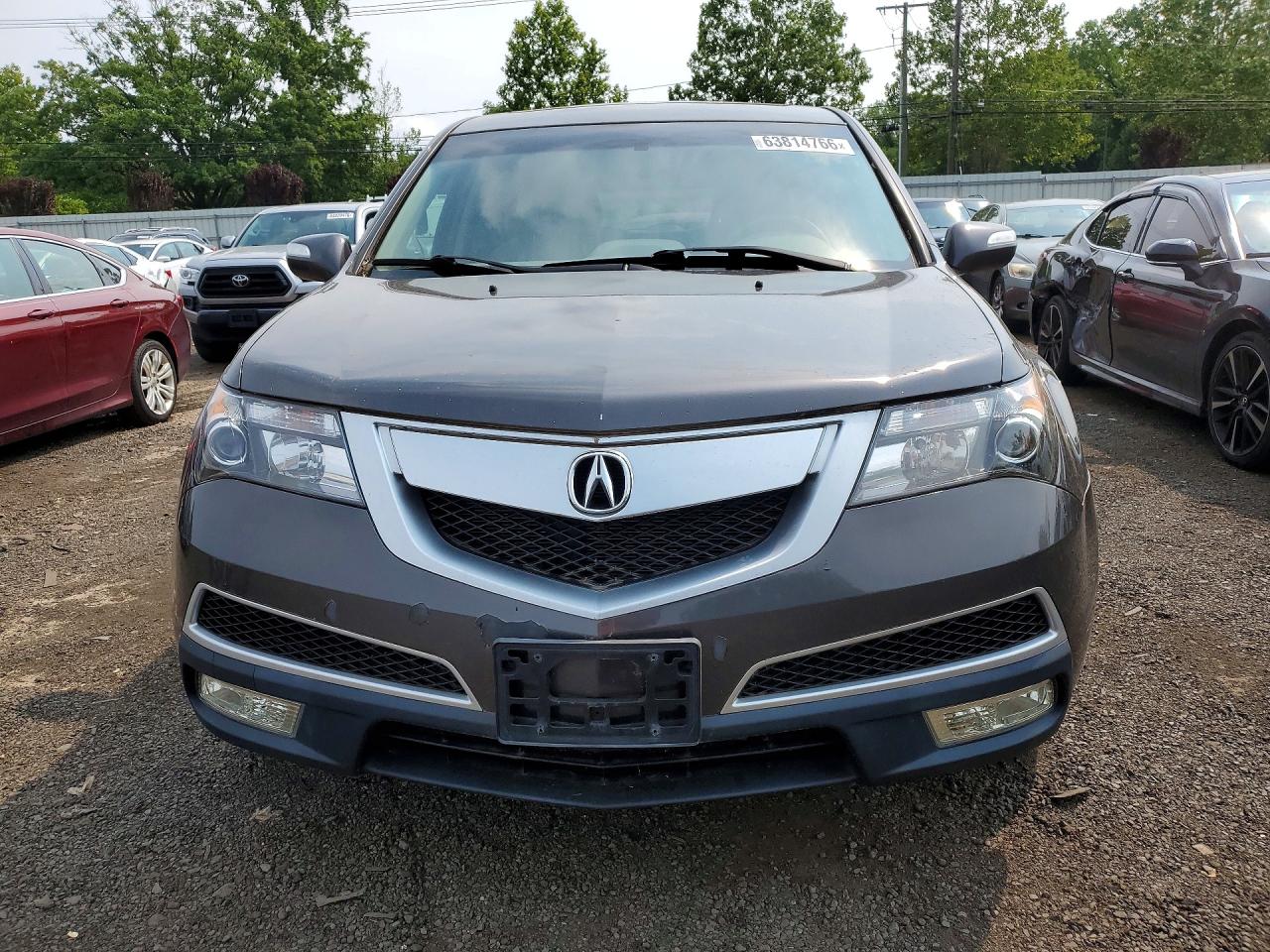 2011 Acura Mdx Technology Gray vin: 2HNYD2H66BH510941