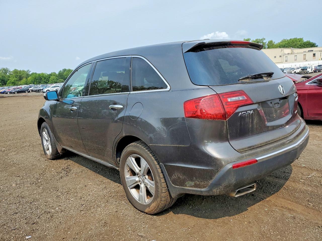 2011 Acura Mdx Technology Gray vin: 2HNYD2H66BH510941