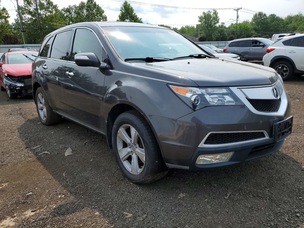 2011 Acura Mdx Technology Gray vin: 2HNYD2H66BH510941