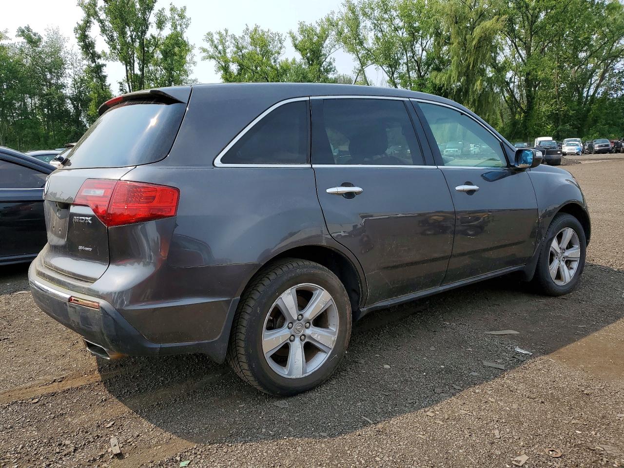 2011 Acura Mdx Technology Gray vin: 2HNYD2H66BH510941