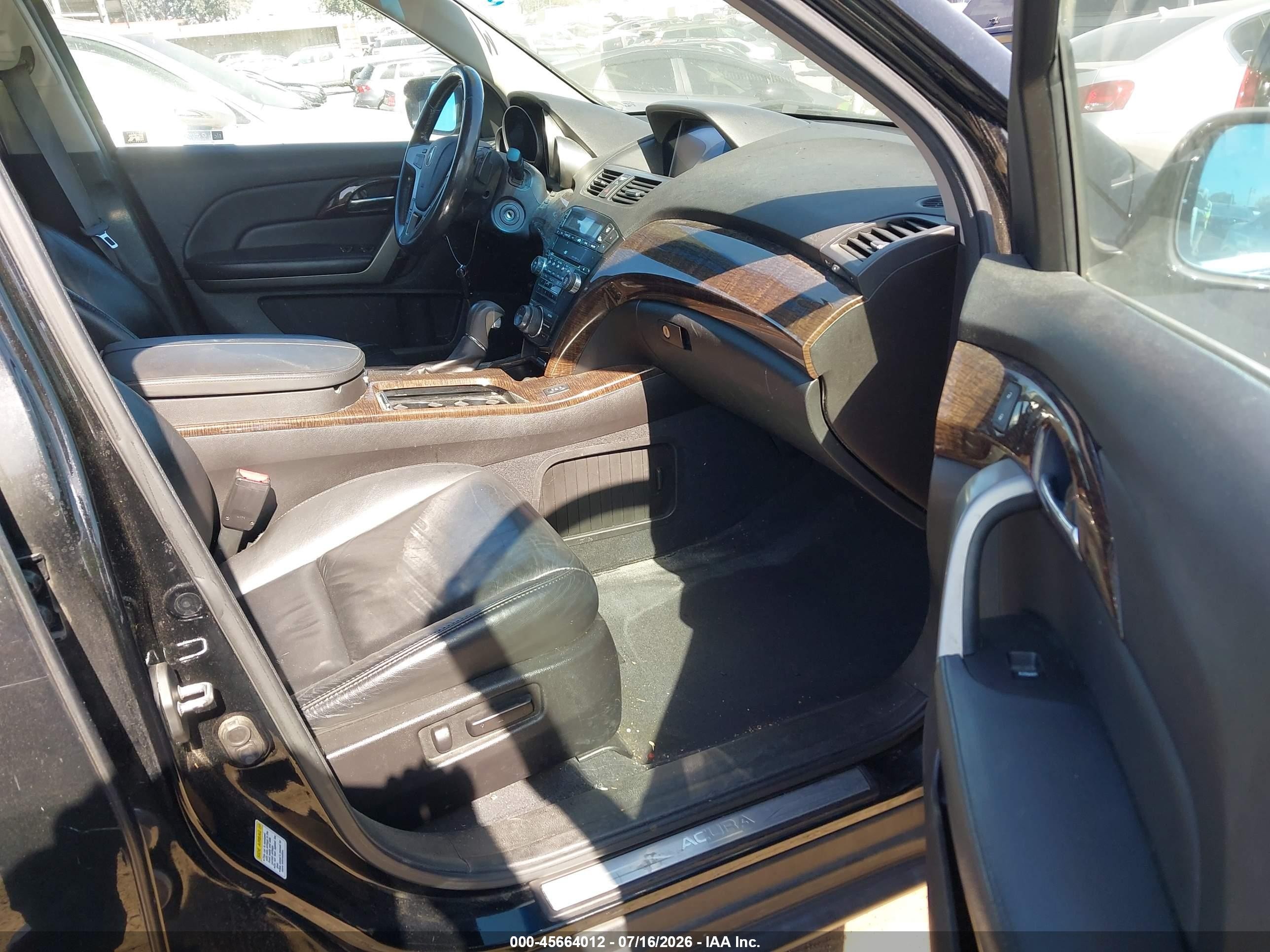 2011 Acura Mdx Technology Package Black vin: 2HNYD2H66BH514990