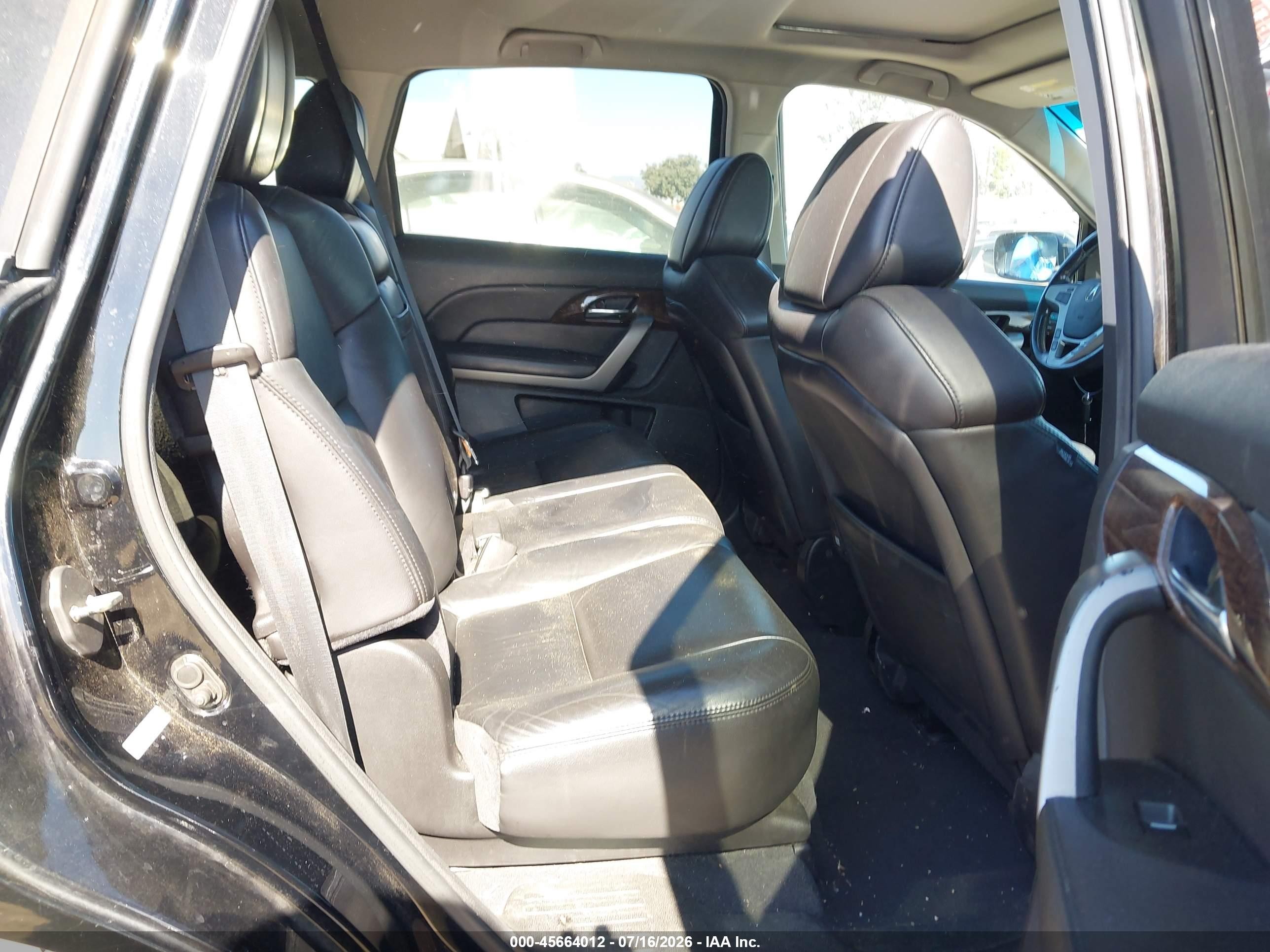 2011 Acura Mdx Technology Package Black vin: 2HNYD2H66BH514990