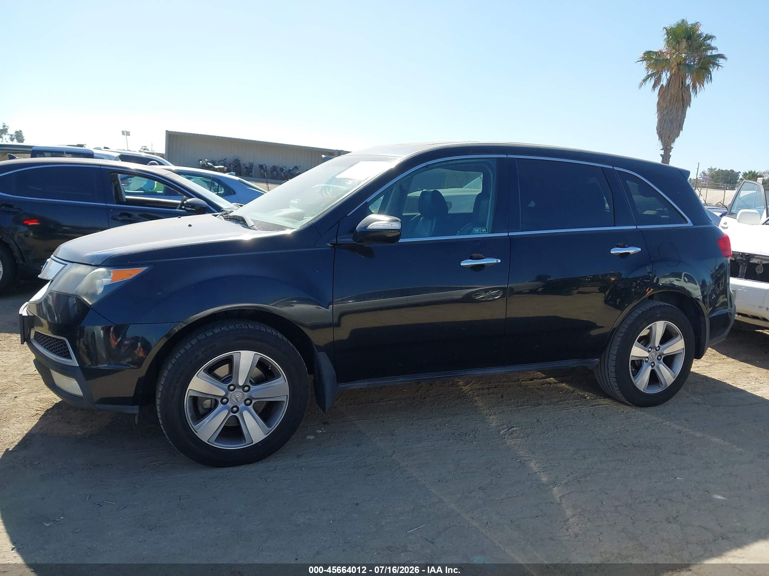 2011 Acura Mdx Technology Package Black vin: 2HNYD2H66BH514990
