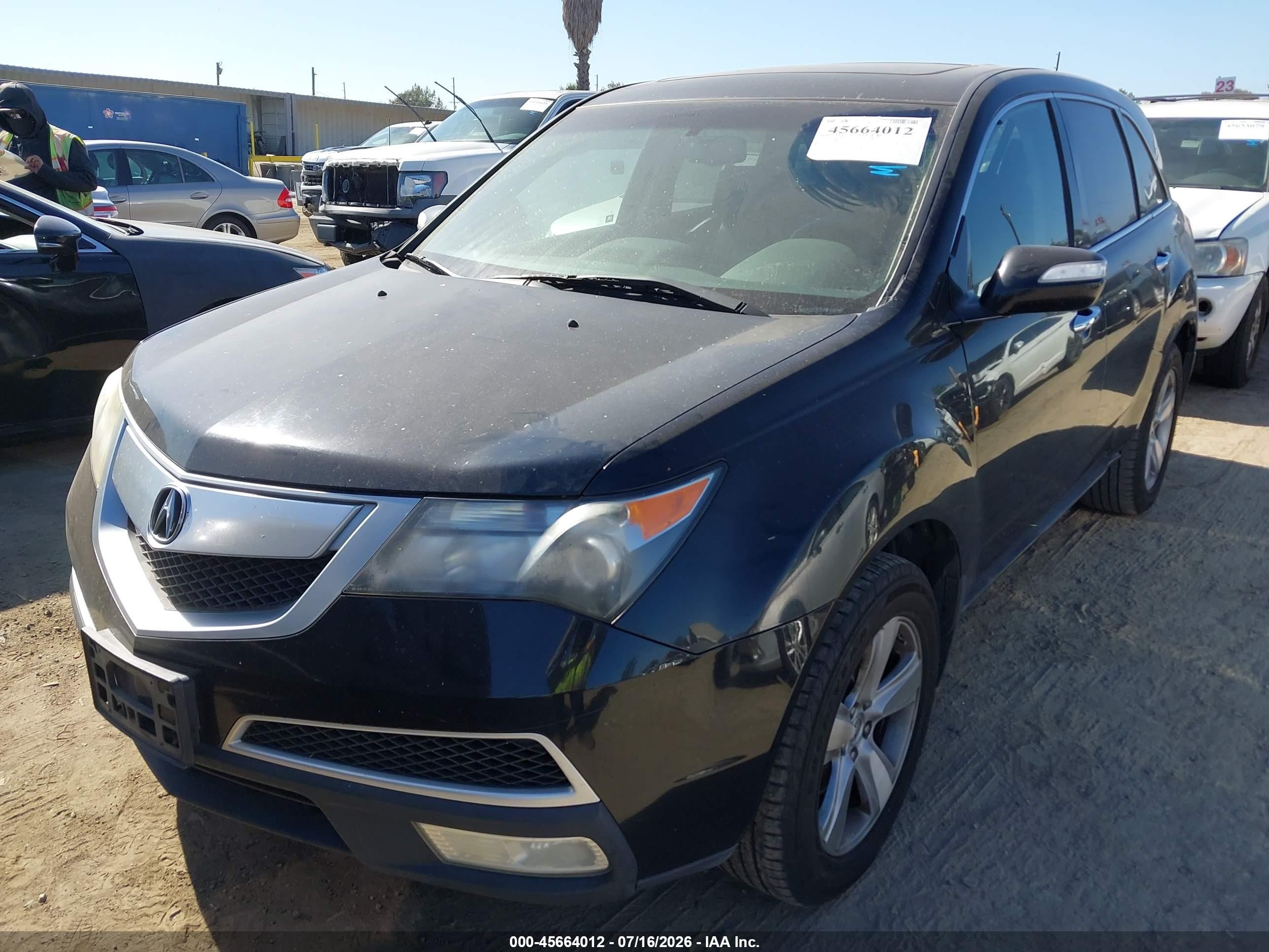 2011 Acura Mdx Technology Package Black vin: 2HNYD2H66BH514990
