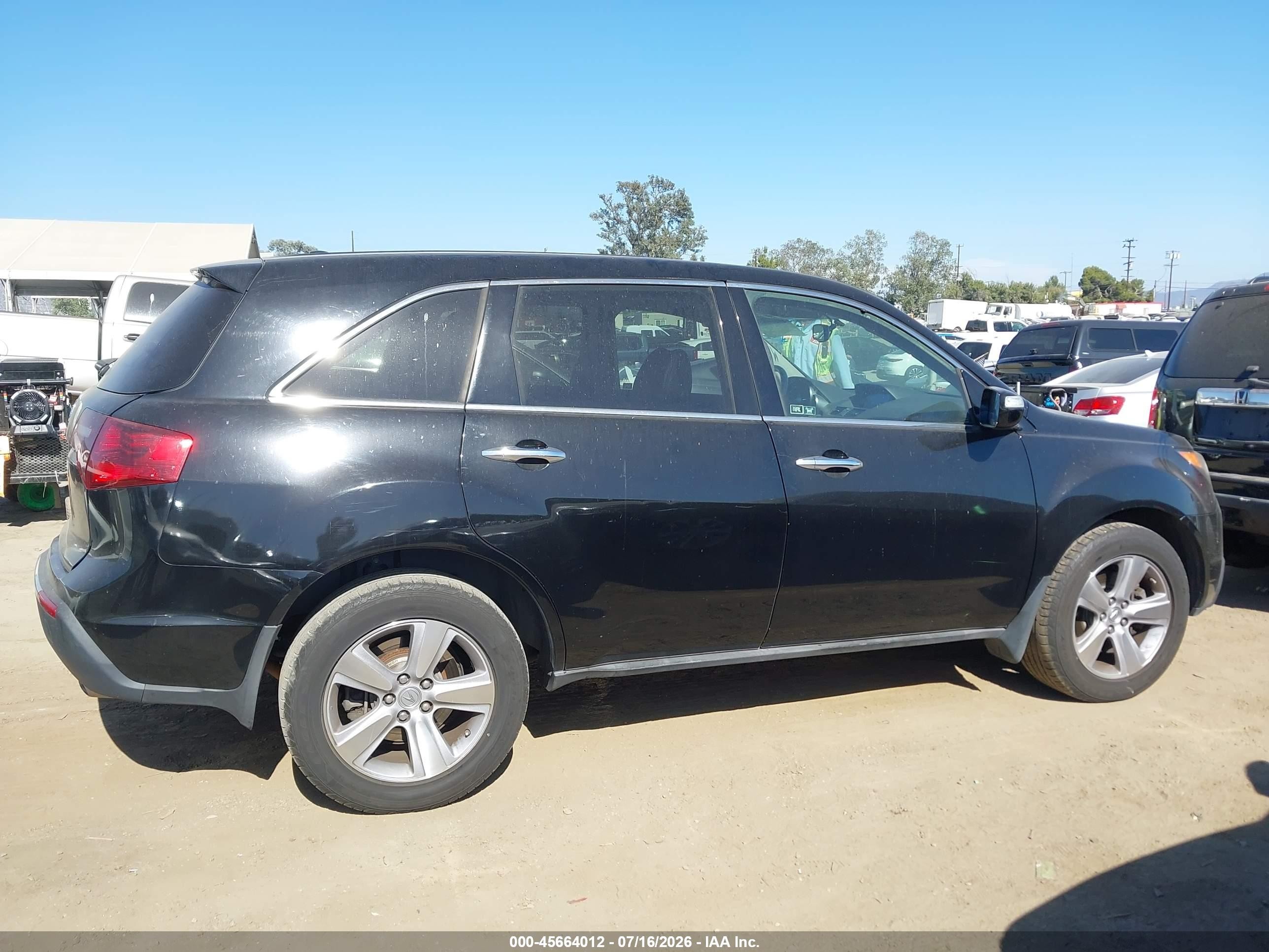 2011 Acura Mdx Technology Package Black vin: 2HNYD2H66BH514990
