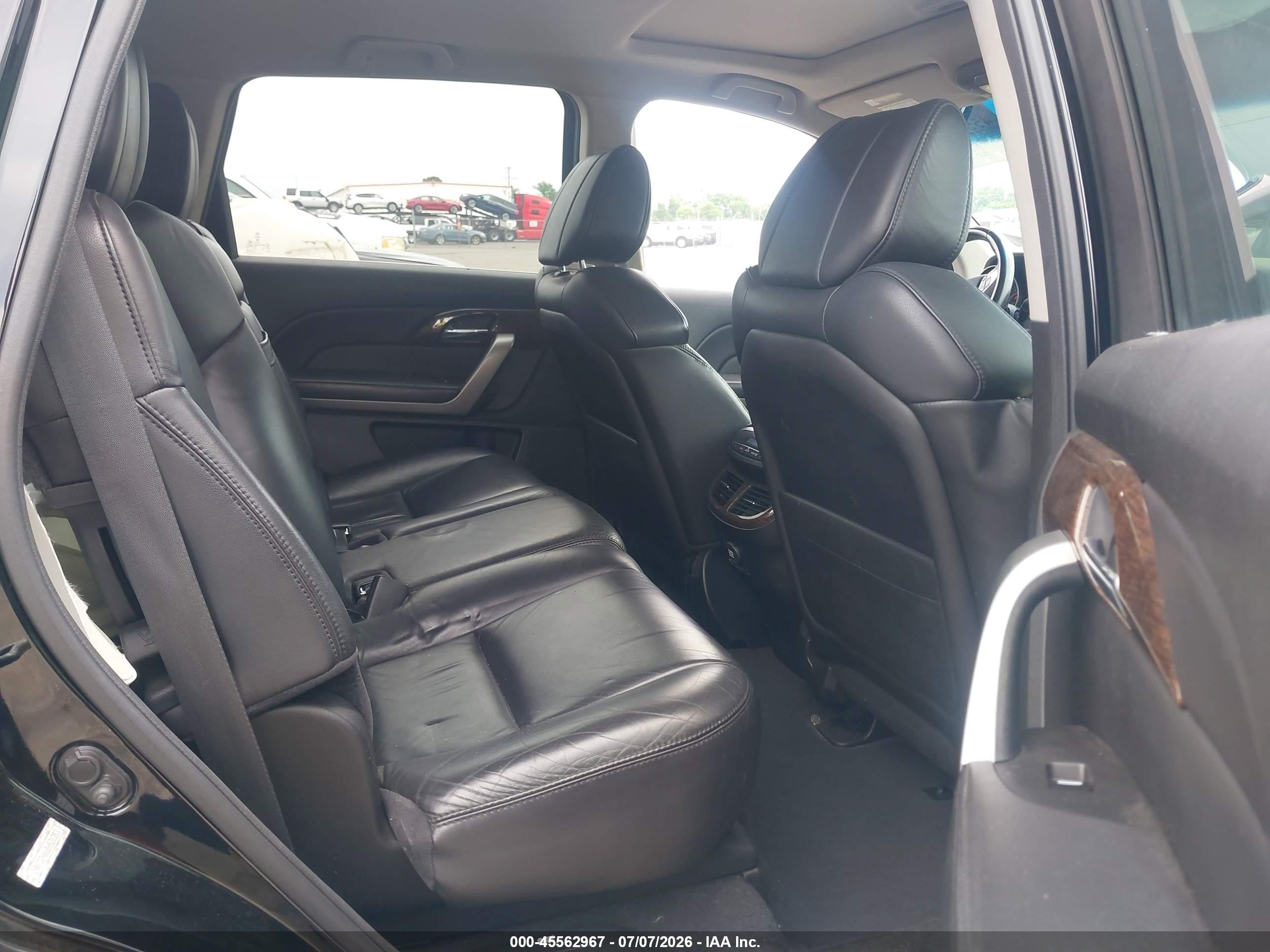 2011 Acura Mdx Technology Package Black vin: 2HNYD2H66BH531353