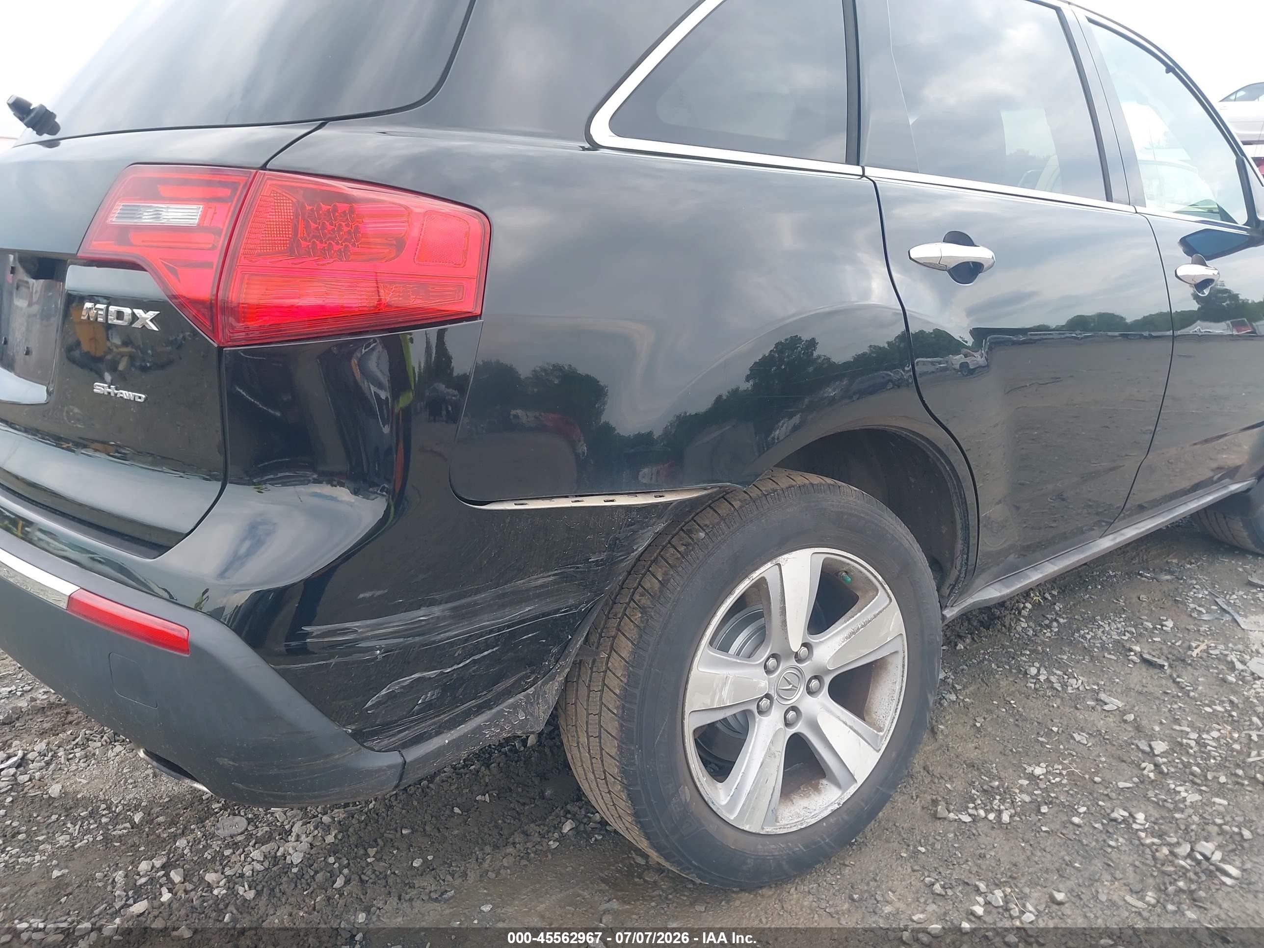 2011 Acura Mdx Technology Package Black vin: 2HNYD2H66BH531353