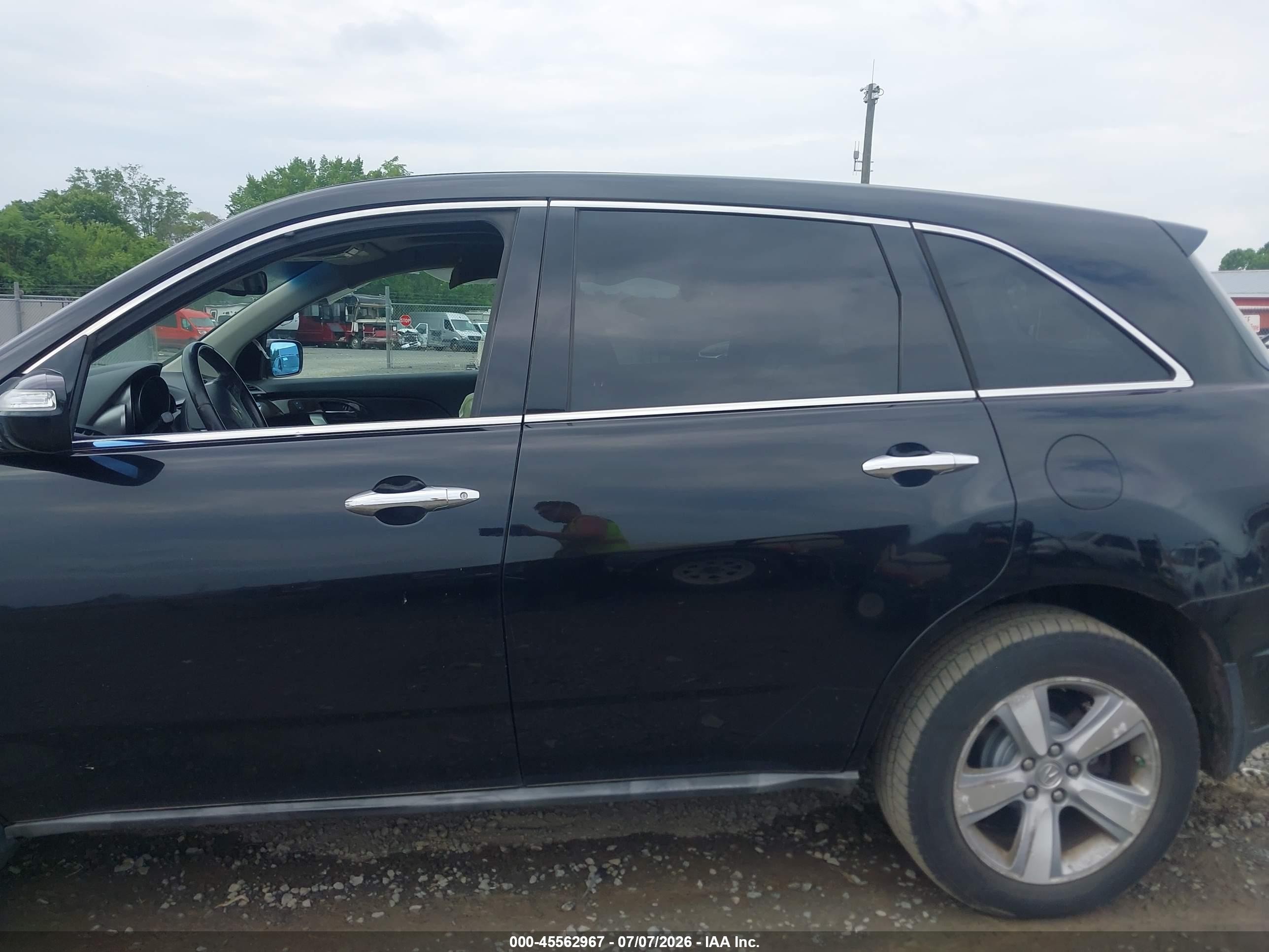 2011 Acura Mdx Technology Package Black vin: 2HNYD2H66BH531353