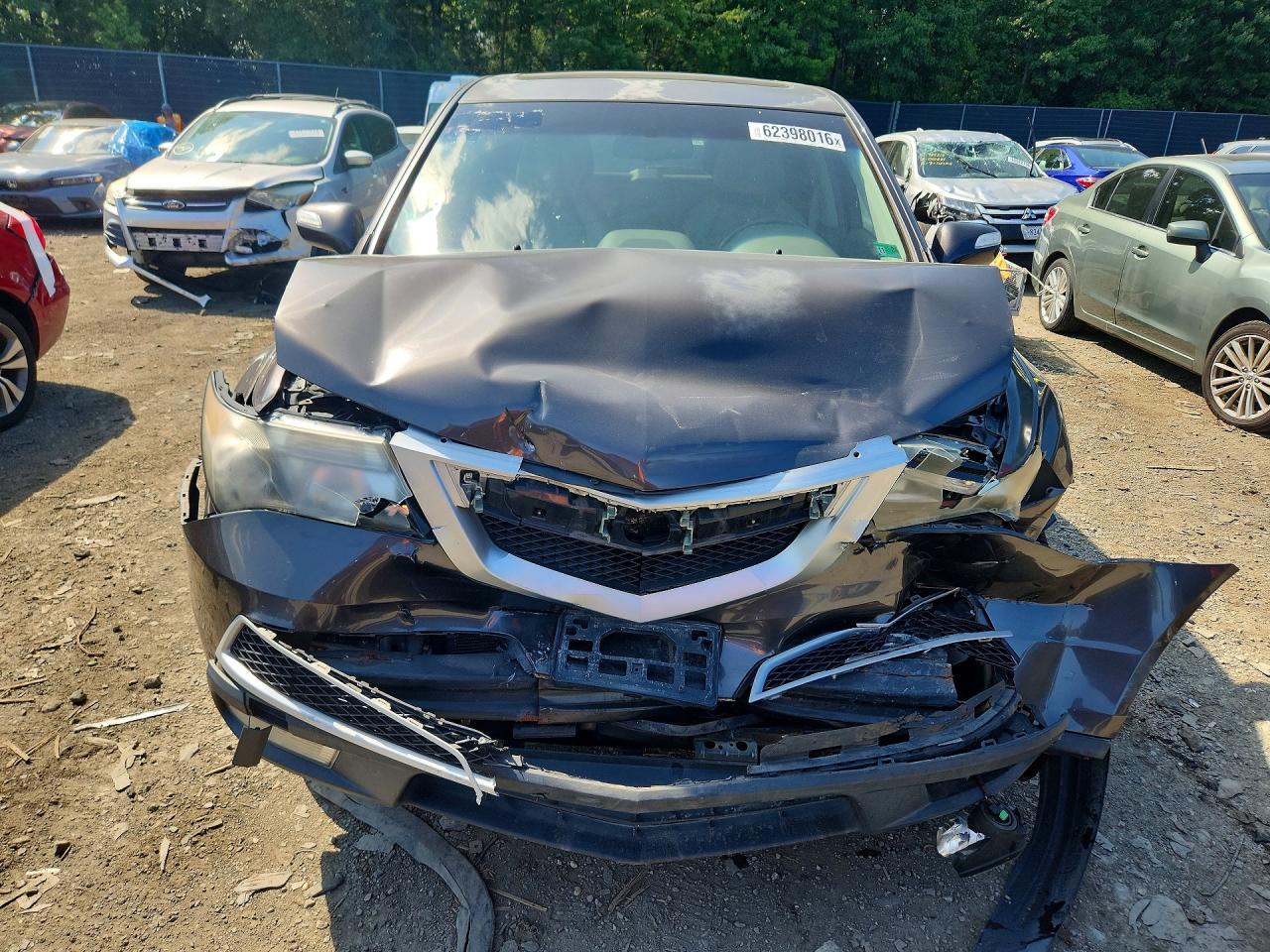 2011 Acura Mdx Technology Gray vin: 2HNYD2H66BH531420
