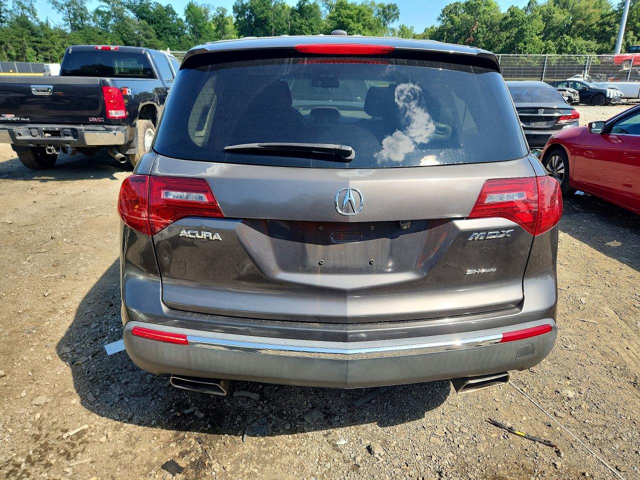 2011 Acura Mdx Technology Gray vin: 2HNYD2H66BH531420