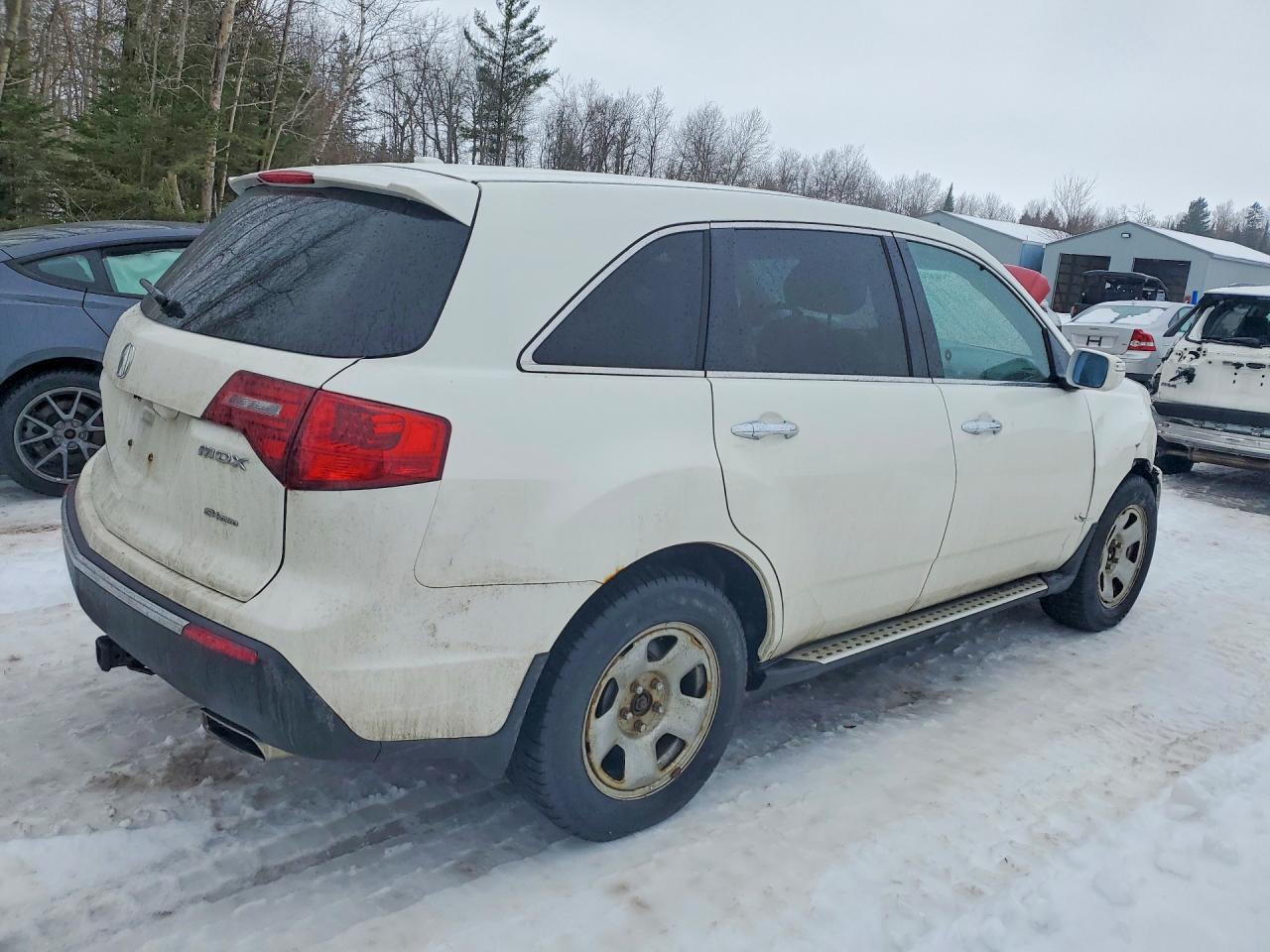 2012 Acura Mdx Advance White vin: 2HNYD2H66CH002731