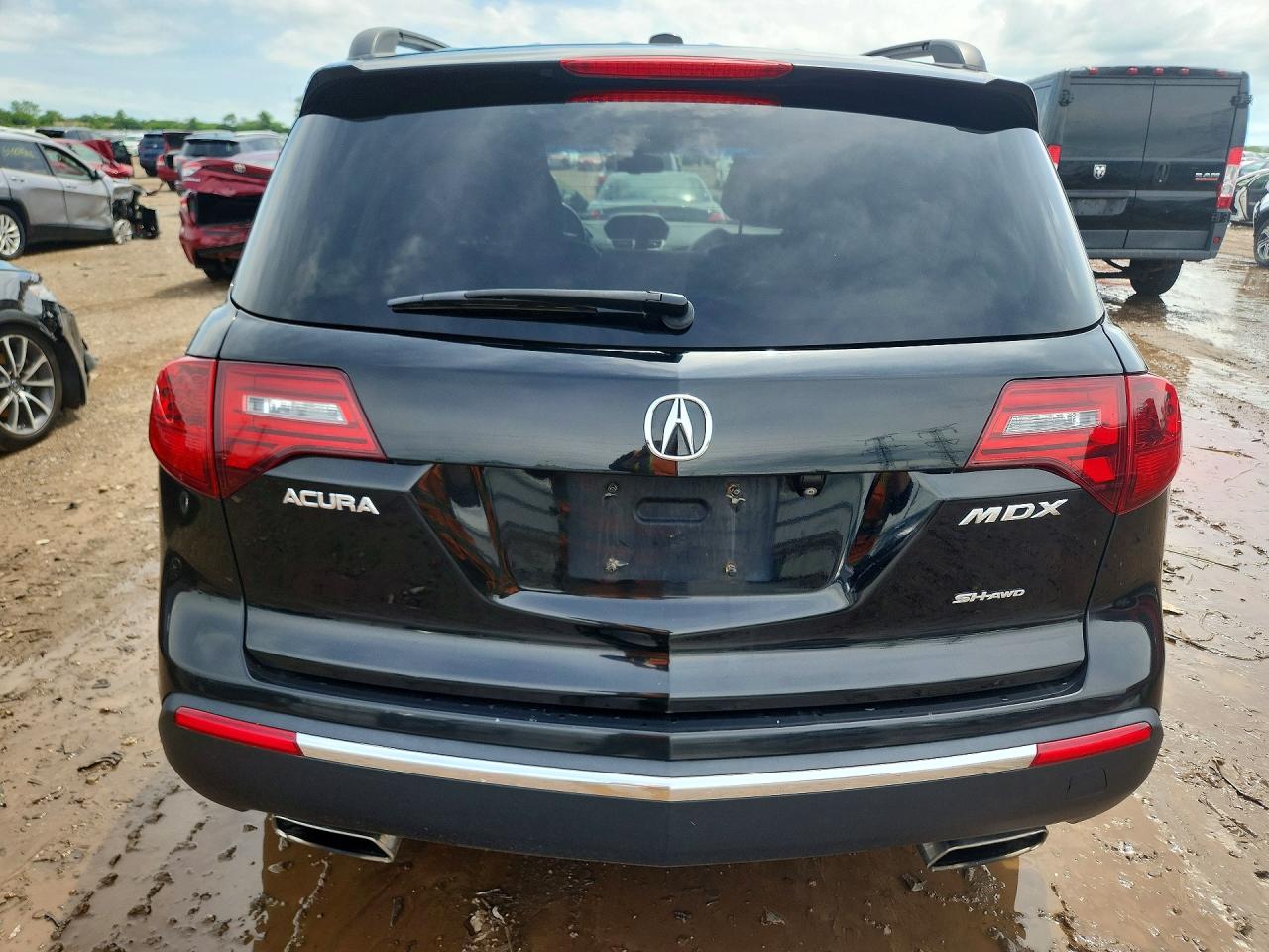 2010 Acura Mdx Technology Black vin: 2HNYD2H67AH502524
