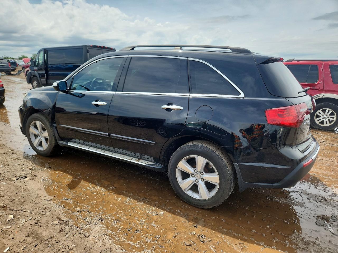 2010 Acura Mdx Technology Black vin: 2HNYD2H67AH502524