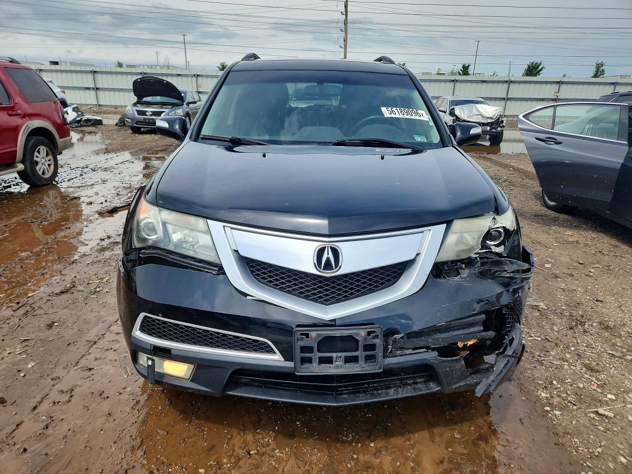 2010 Acura Mdx Technology Black vin: 2HNYD2H67AH502524