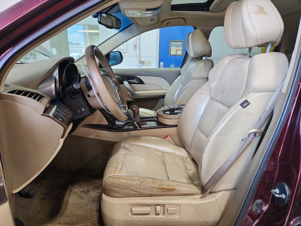 2010 Acura Mdx Technology Burgundy vin: 2HNYD2H67AH513698