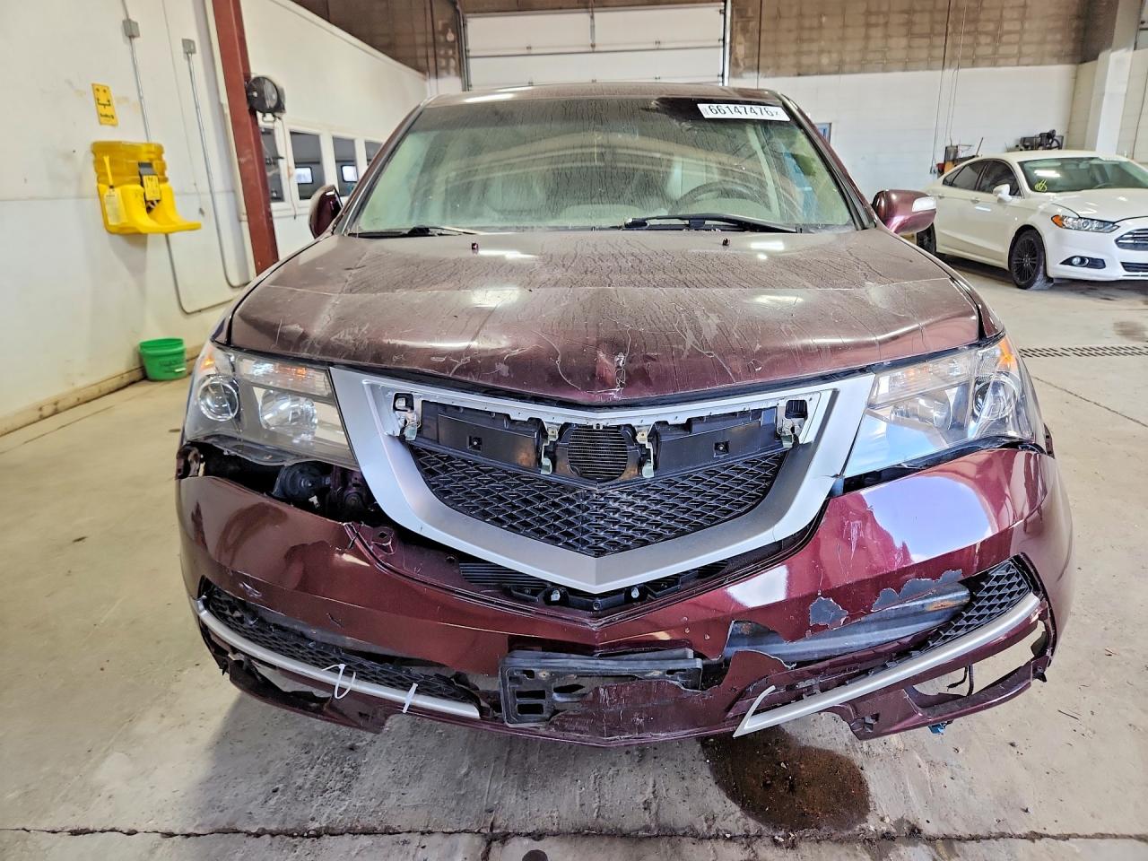 2010 Acura Mdx Technology Burgundy vin: 2HNYD2H67AH513698