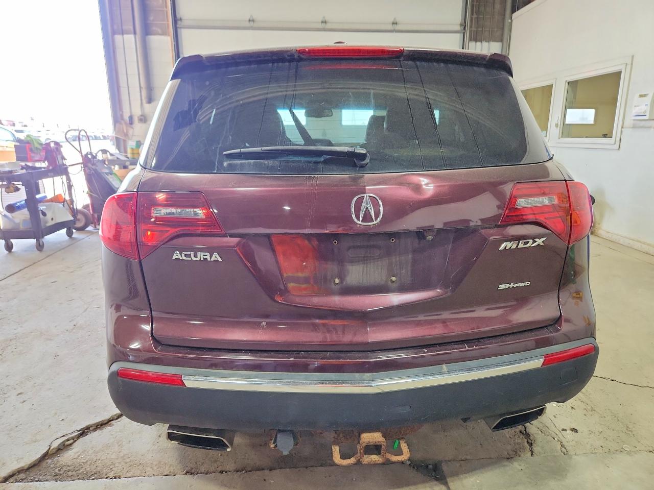 2010 Acura Mdx Technology Burgundy vin: 2HNYD2H67AH513698
