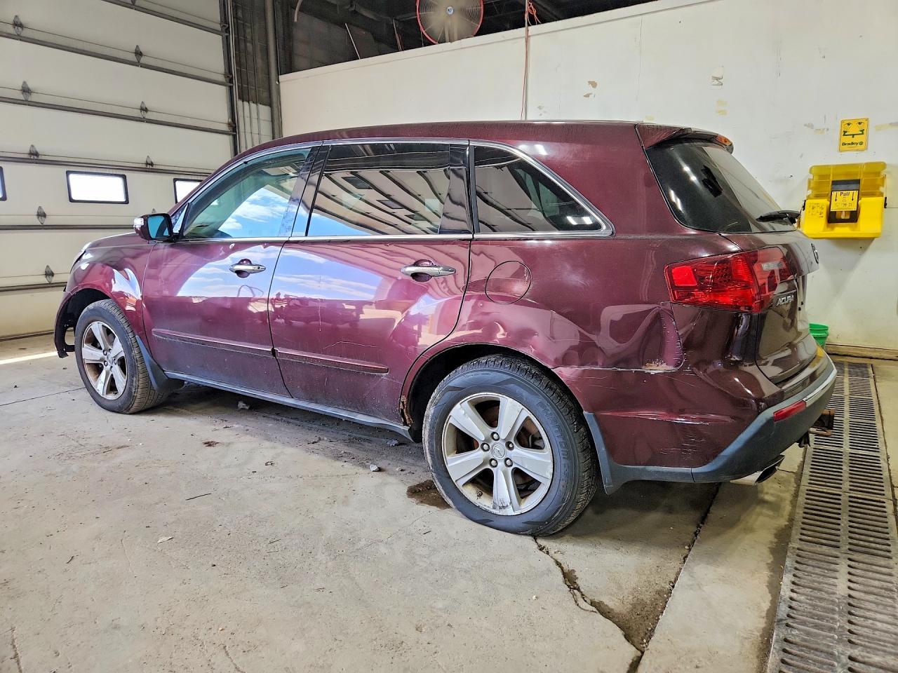 2010 Acura Mdx Technology Burgundy vin: 2HNYD2H67AH513698