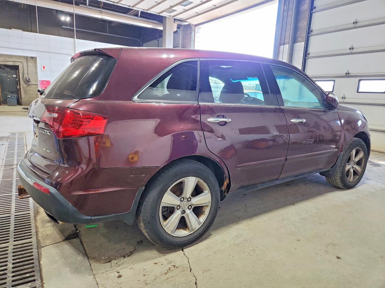 2010 Acura Mdx Technology Burgundy vin: 2HNYD2H67AH513698