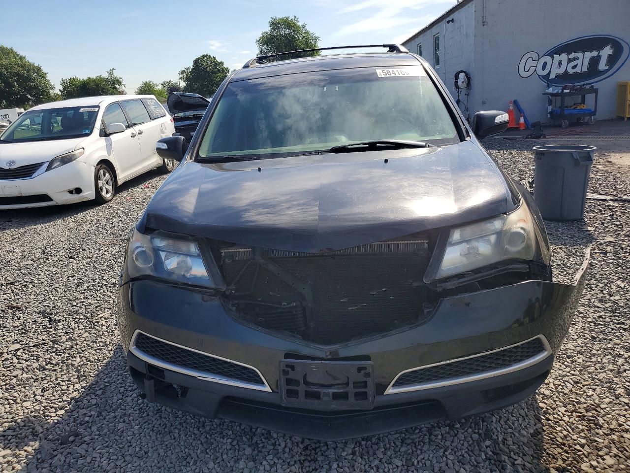 2010 Acura Mdx Technology Black vin: 2HNYD2H67AH531571