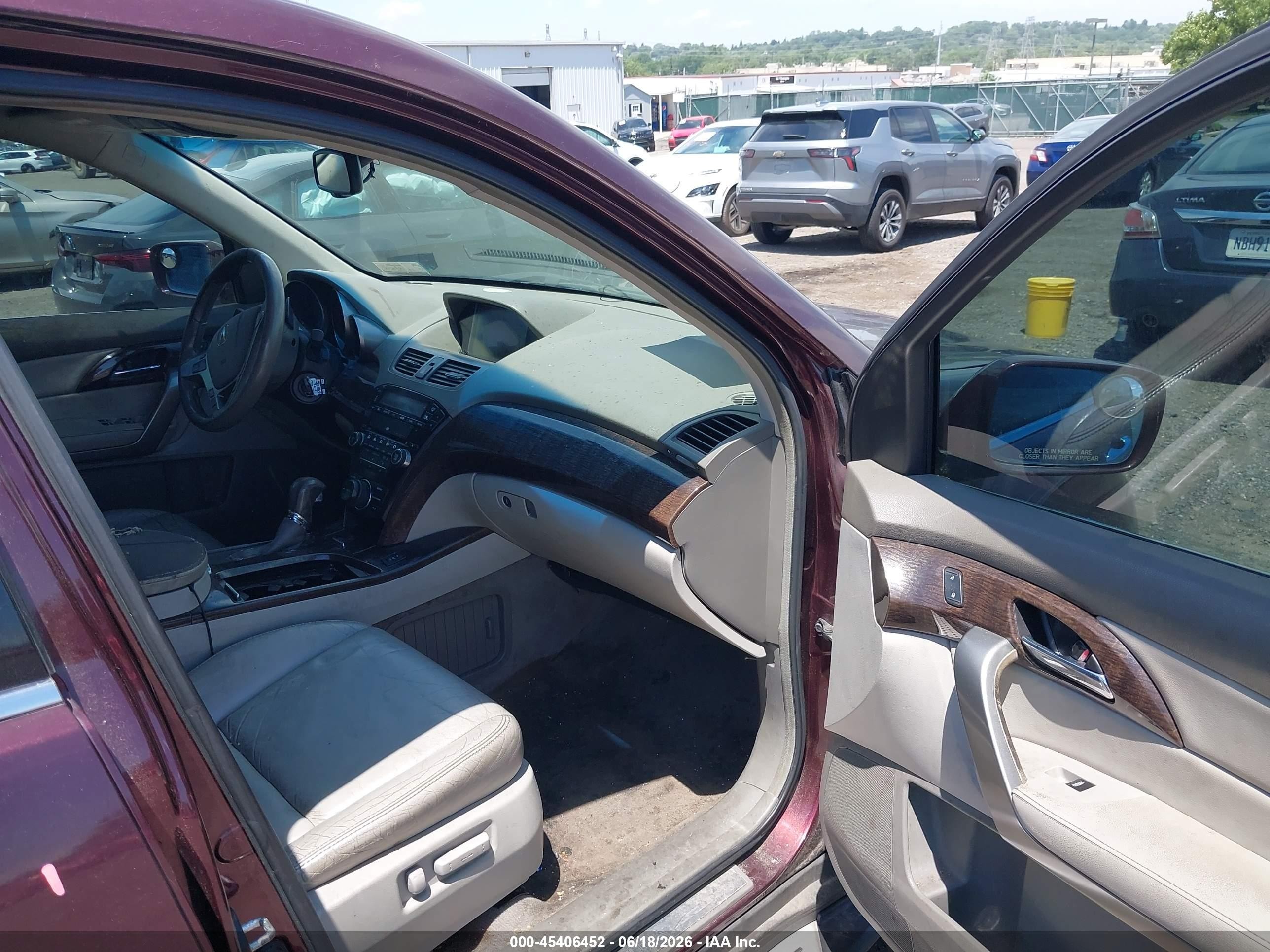2011 Acura Mdx Technology Package Бордовый vin: 2HNYD2H67BH502301