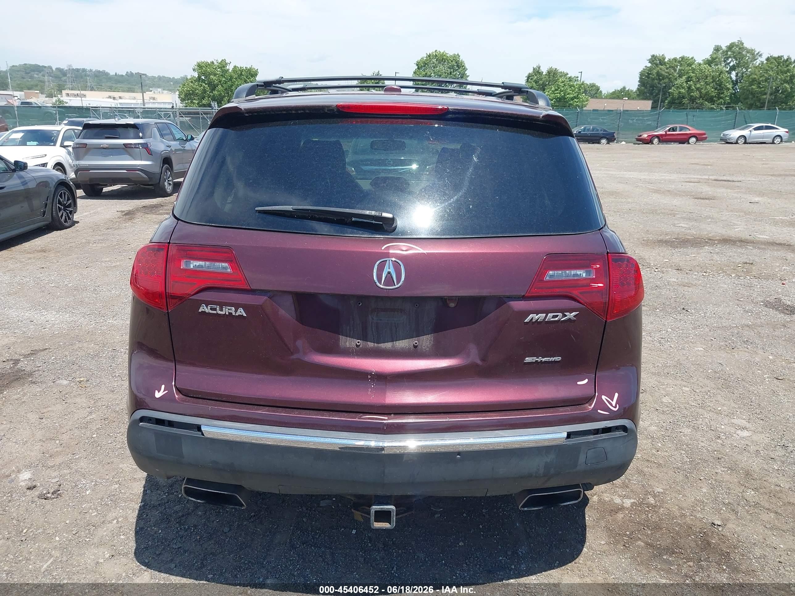 2011 Acura Mdx Technology Package Бордовый vin: 2HNYD2H67BH502301