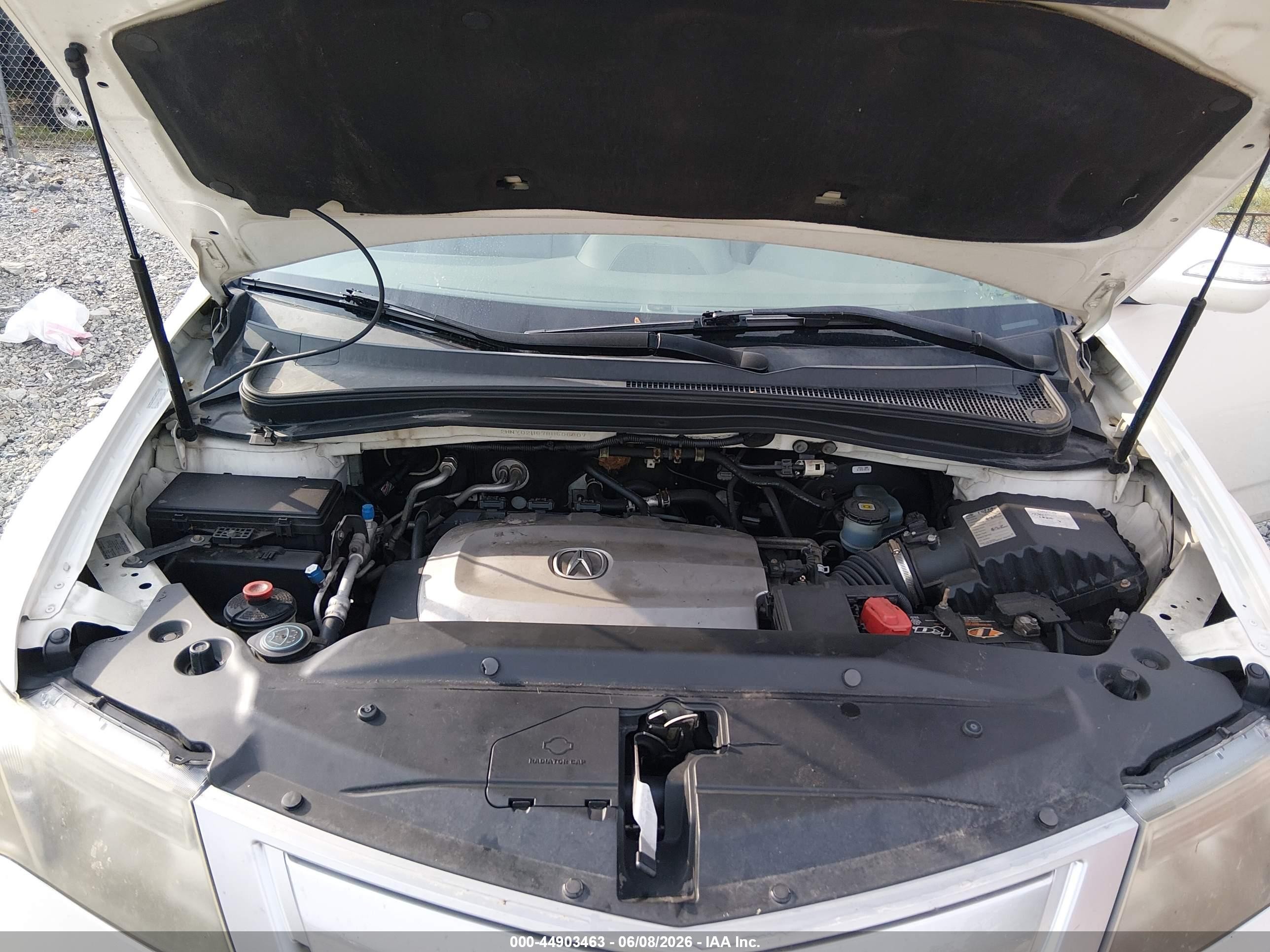2011 Acura Mdx Technology Package Белый vin: 2HNYD2H67BH506607
