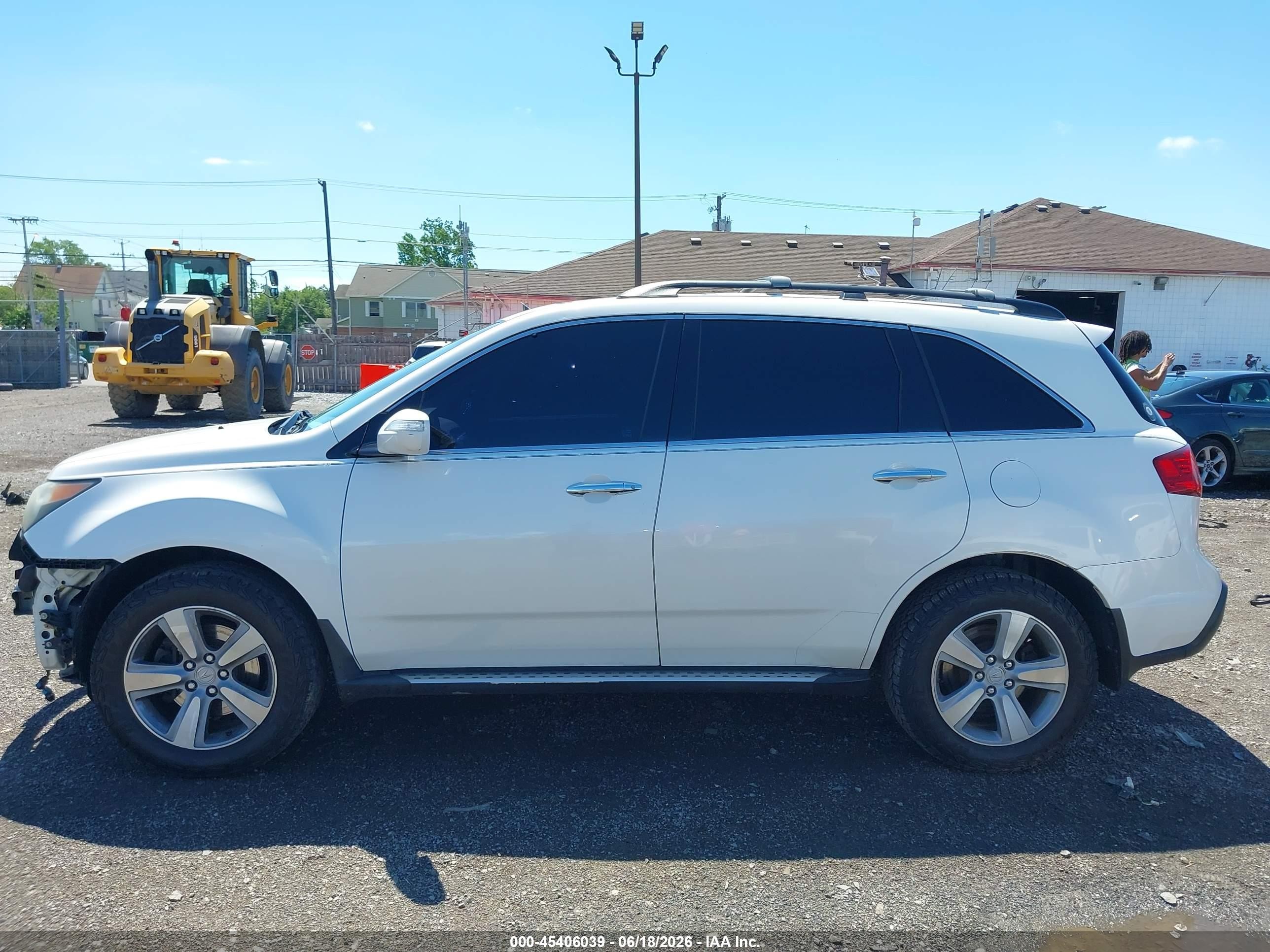 2011 Acura Mdx Technology Package White vin: 2HNYD2H67BH517784