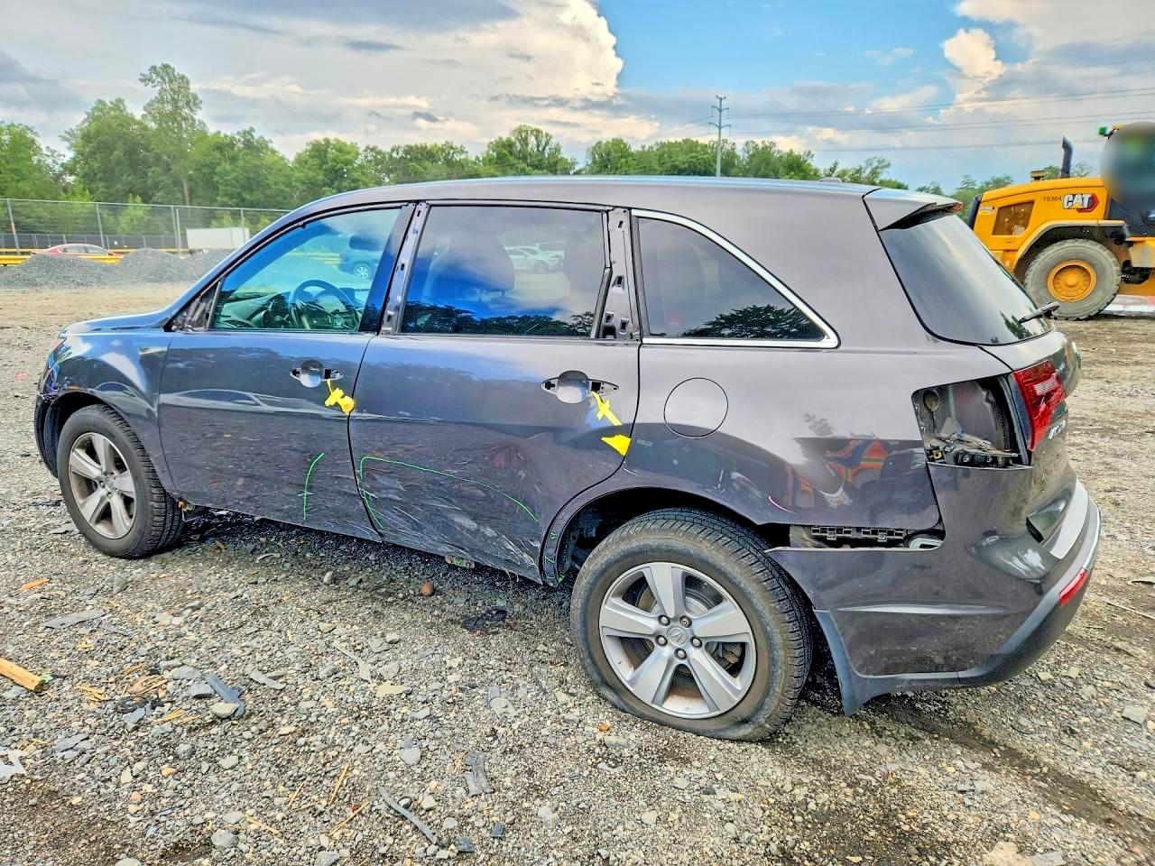 2011 Acura Mdx Technology Серый vin: 2HNYD2H67BH520796