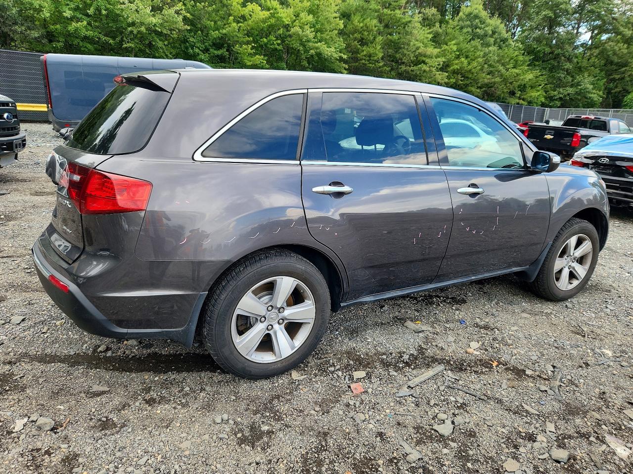 2011 Acura Mdx Technology Серый vin: 2HNYD2H67BH520796