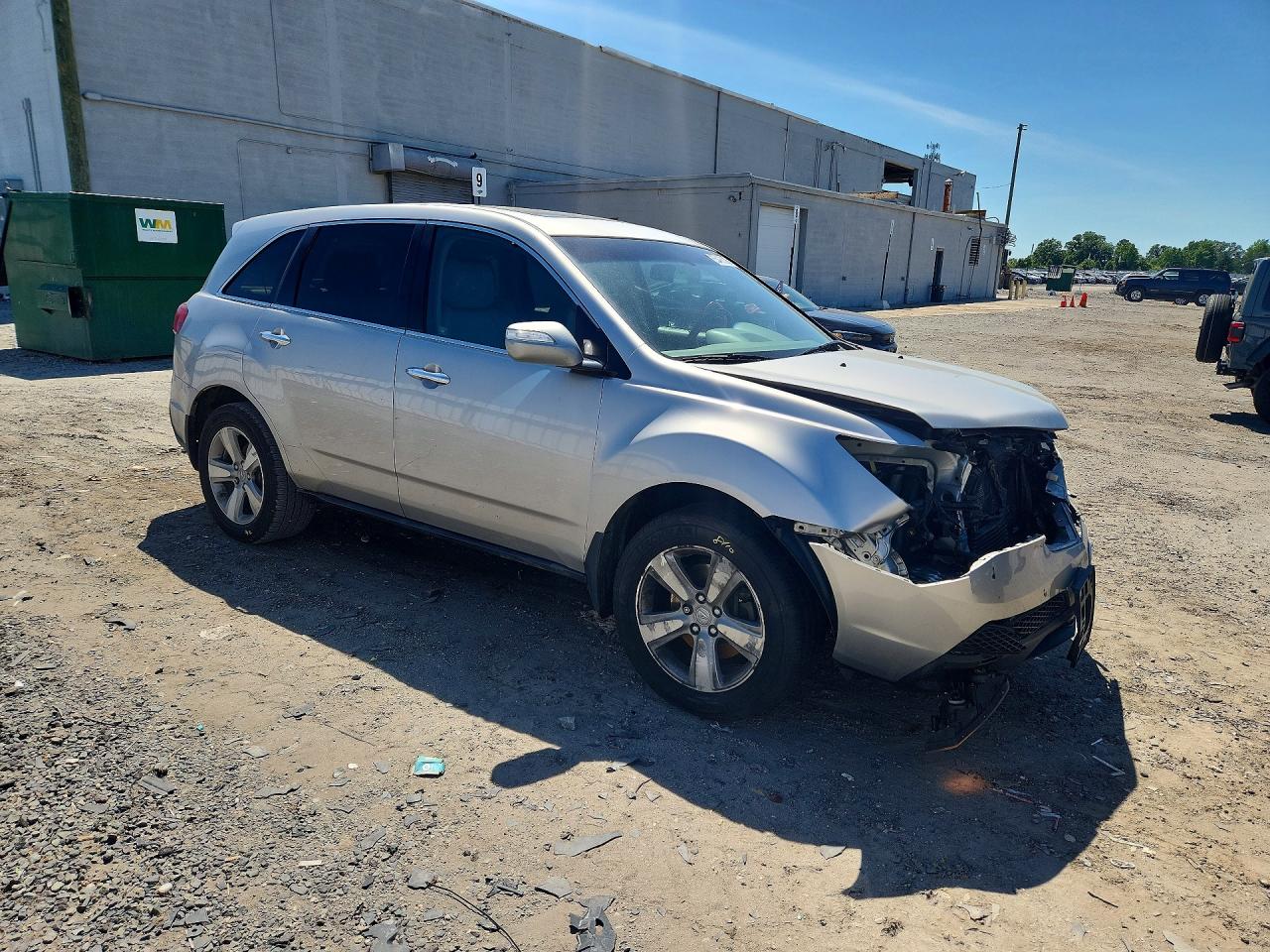 2011 Acura Mdx Technology Silver vin: 2HNYD2H67BH528414