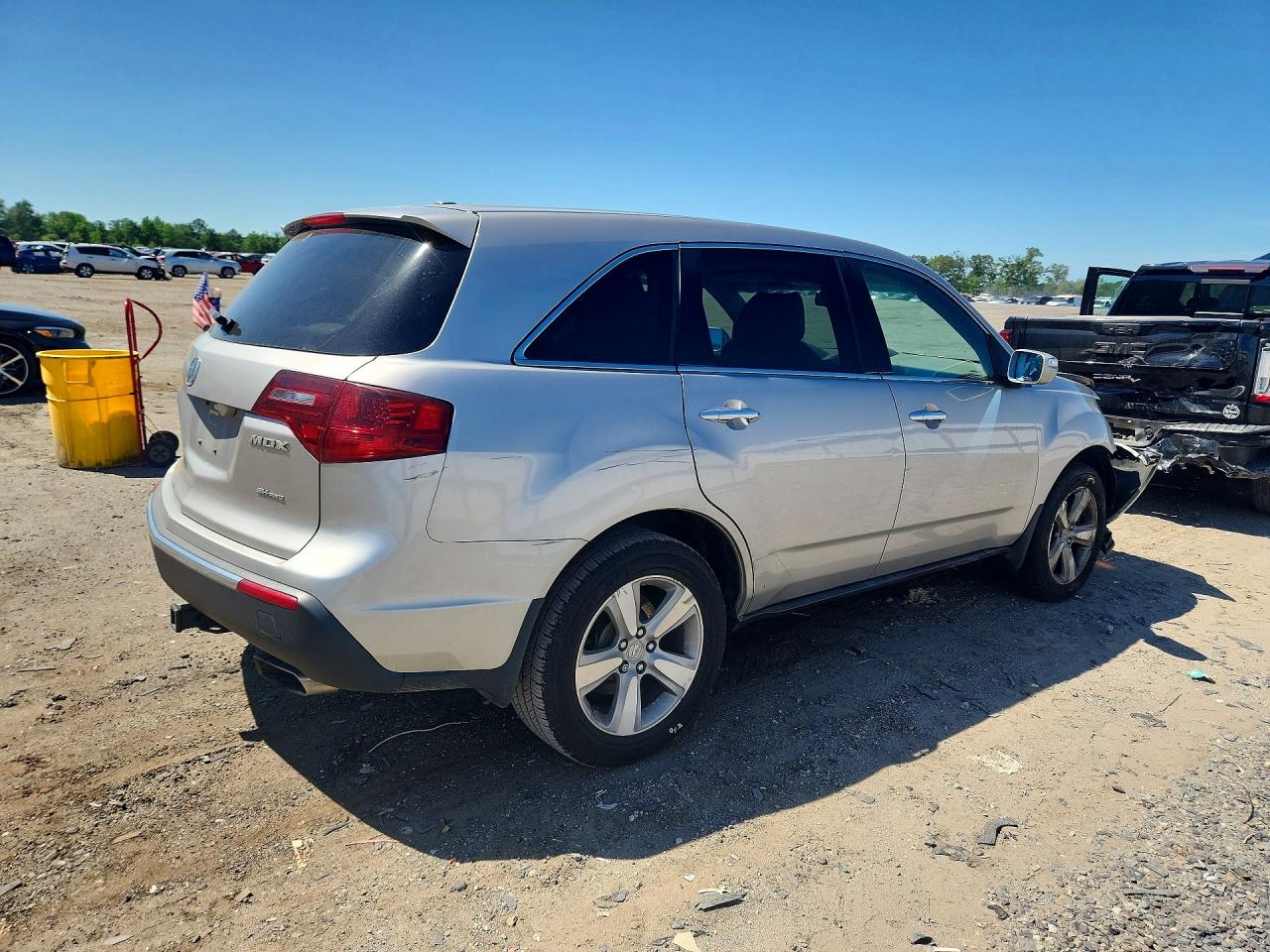 2011 Acura Mdx Technology Silver vin: 2HNYD2H67BH528414