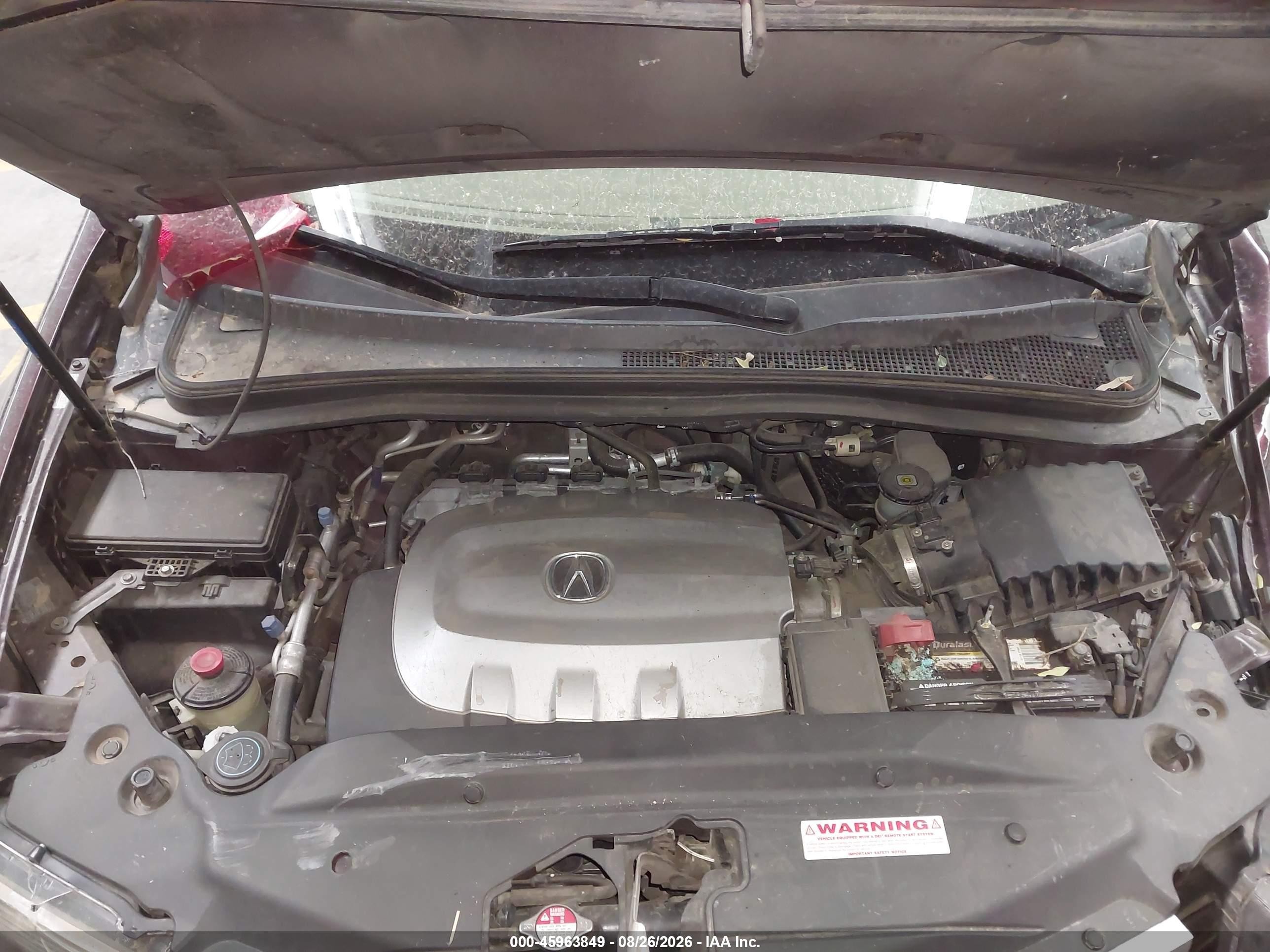 2011 Acura Mdx Technology Package Burgundy vin: 2HNYD2H67BH532253