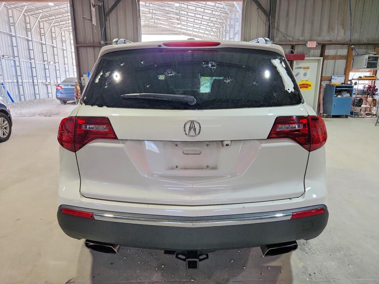 2011 Acura Mdx Technology White vin: 2HNYD2H67BH536707