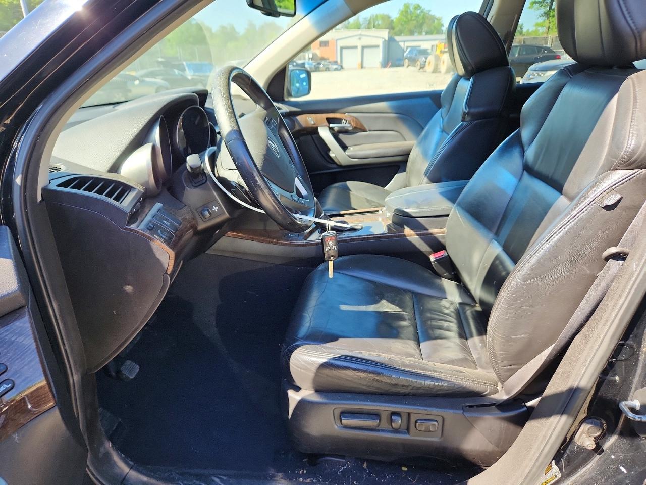 2011 Acura Mdx Technology Black vin: 2HNYD2H67BH536982