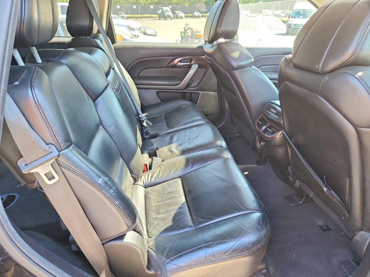 2011 Acura Mdx Technology Black vin: 2HNYD2H67BH536982