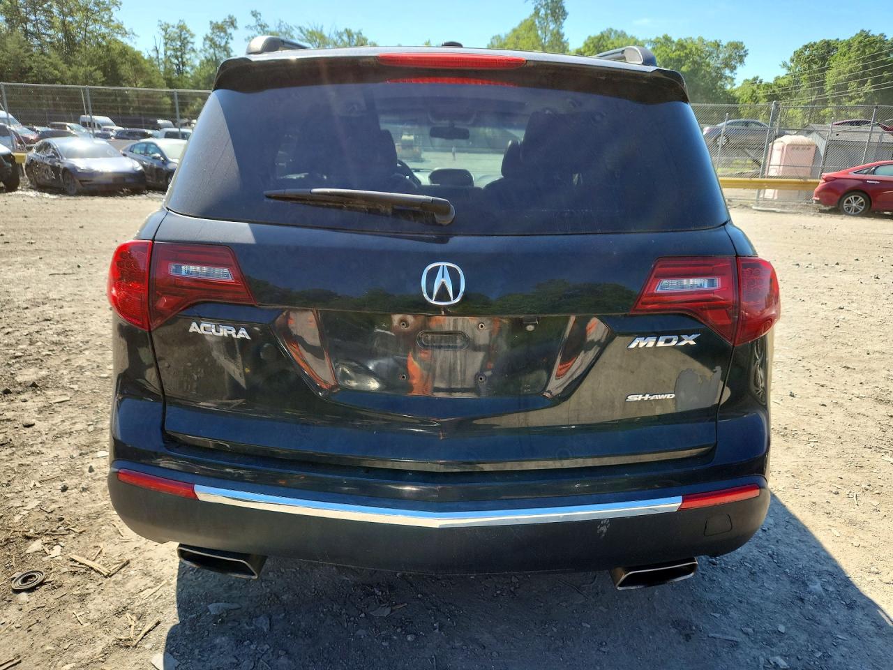 2011 Acura Mdx Technology Black vin: 2HNYD2H67BH536982