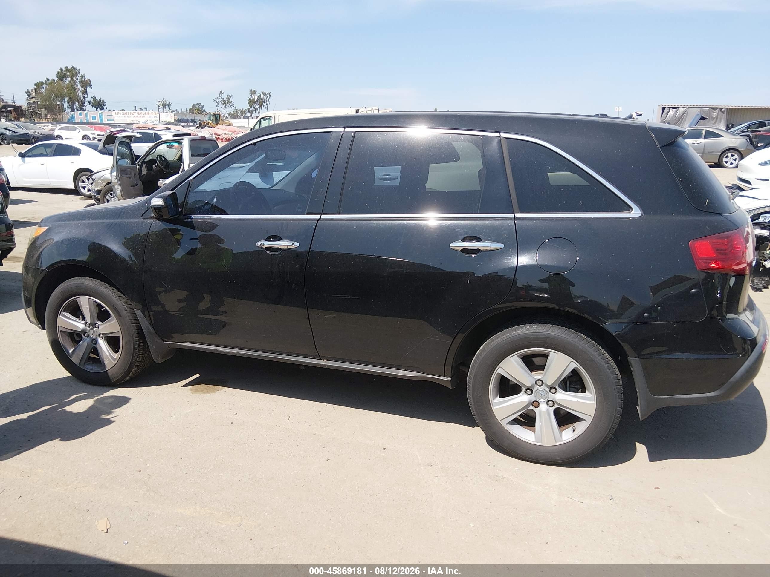 2011 Acura Mdx Technology Package Black vin: 2HNYD2H67BH544533
