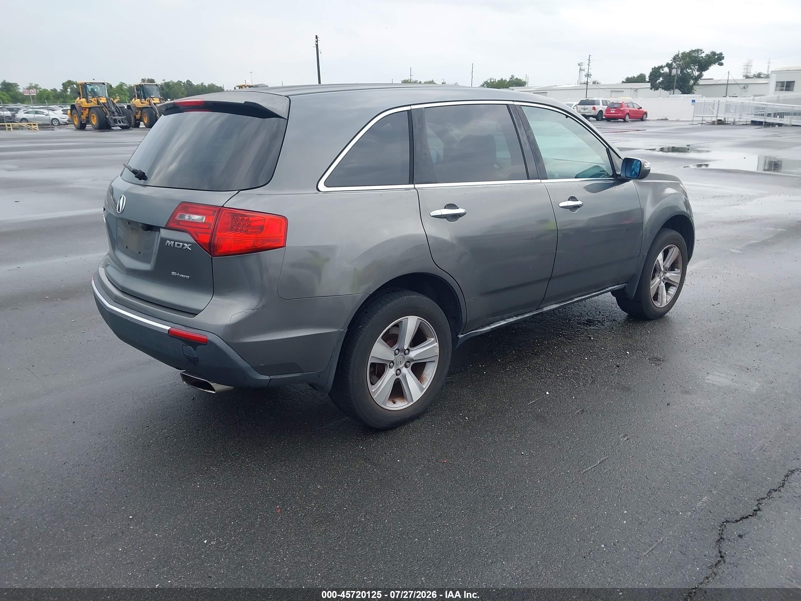 2011 Acura Mdx Technology Package Серый vin: 2HNYD2H67BH550137