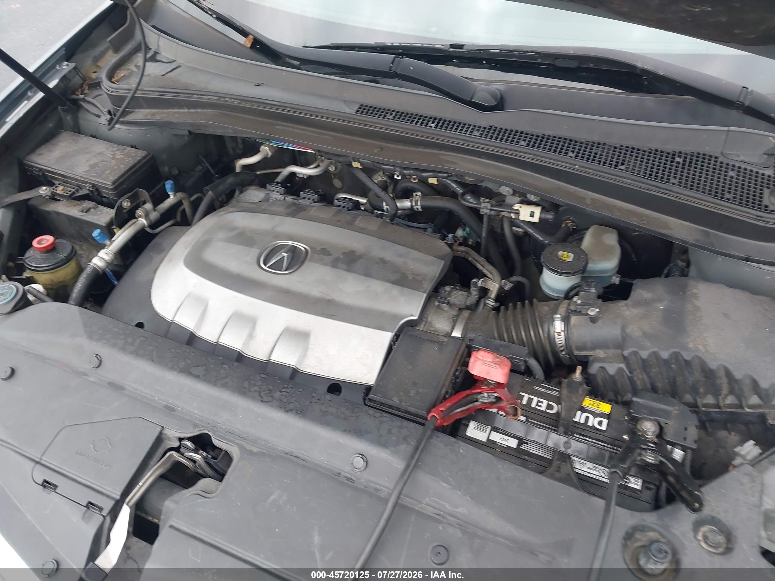 2011 Acura Mdx Technology Package Серый vin: 2HNYD2H67BH550137