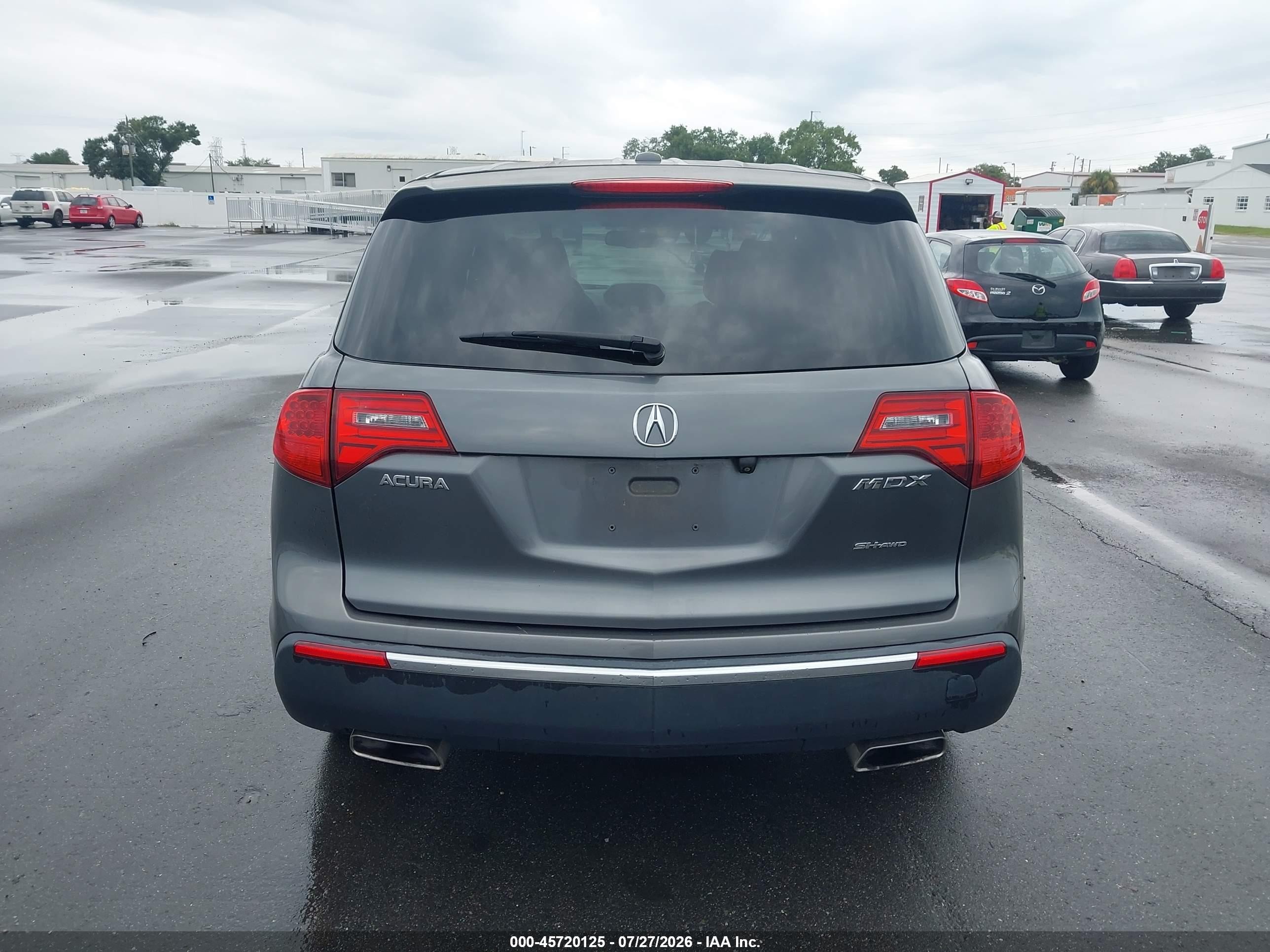 2011 Acura Mdx Technology Package Серый vin: 2HNYD2H67BH550137