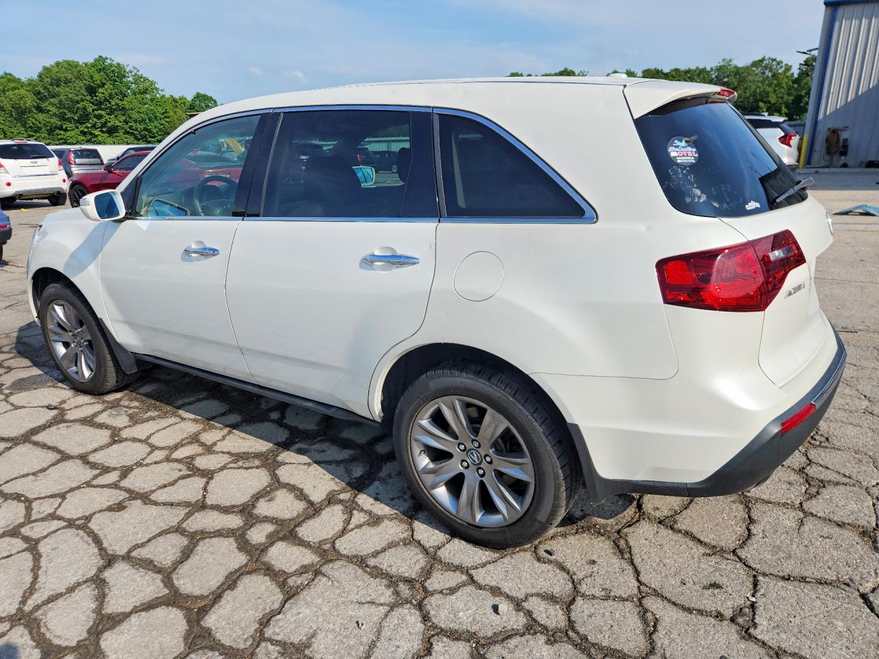 2012 Acura Mdx Advance White vin: 2HNYD2H67CH520279