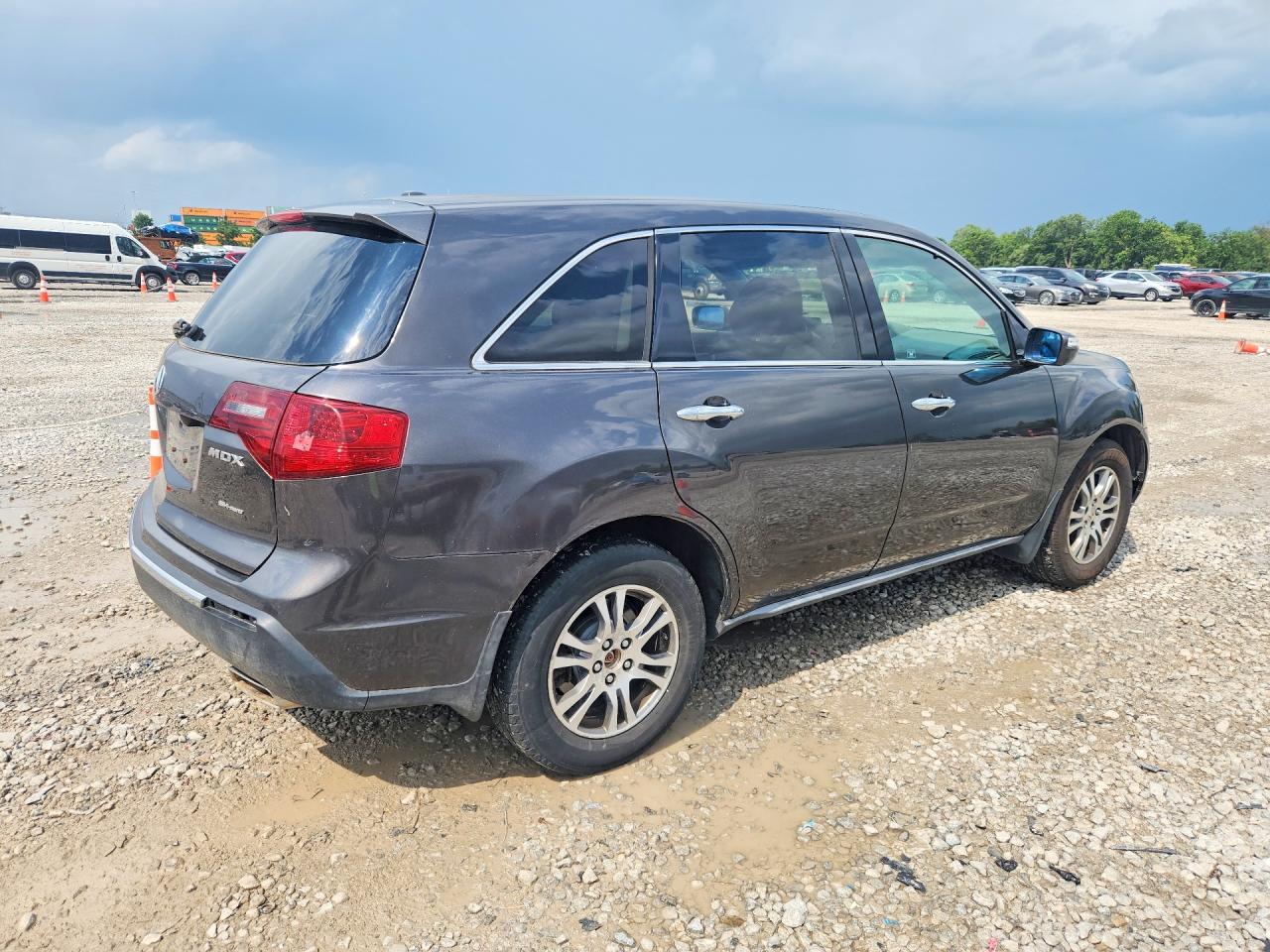 2010 Acura Mdx Technology Gray vin: 2HNYD2H68AH504766
