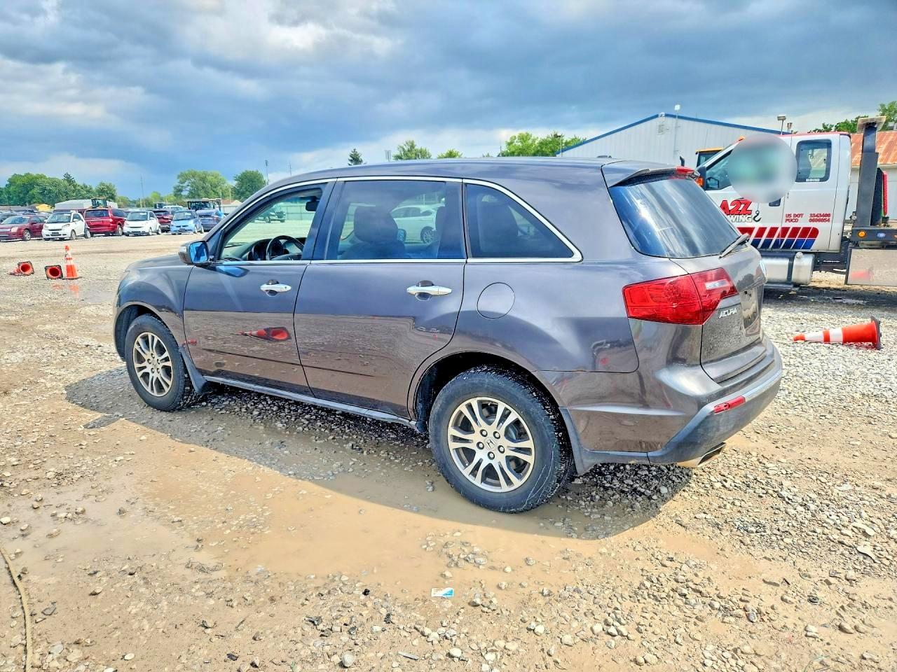 2010 Acura Mdx Technology Gray vin: 2HNYD2H68AH504766