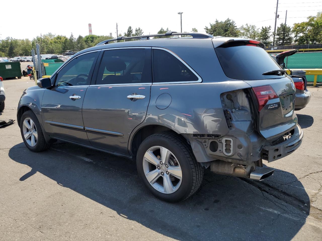 2010 Acura Mdx Technology Серый vin: 2HNYD2H68AH509708