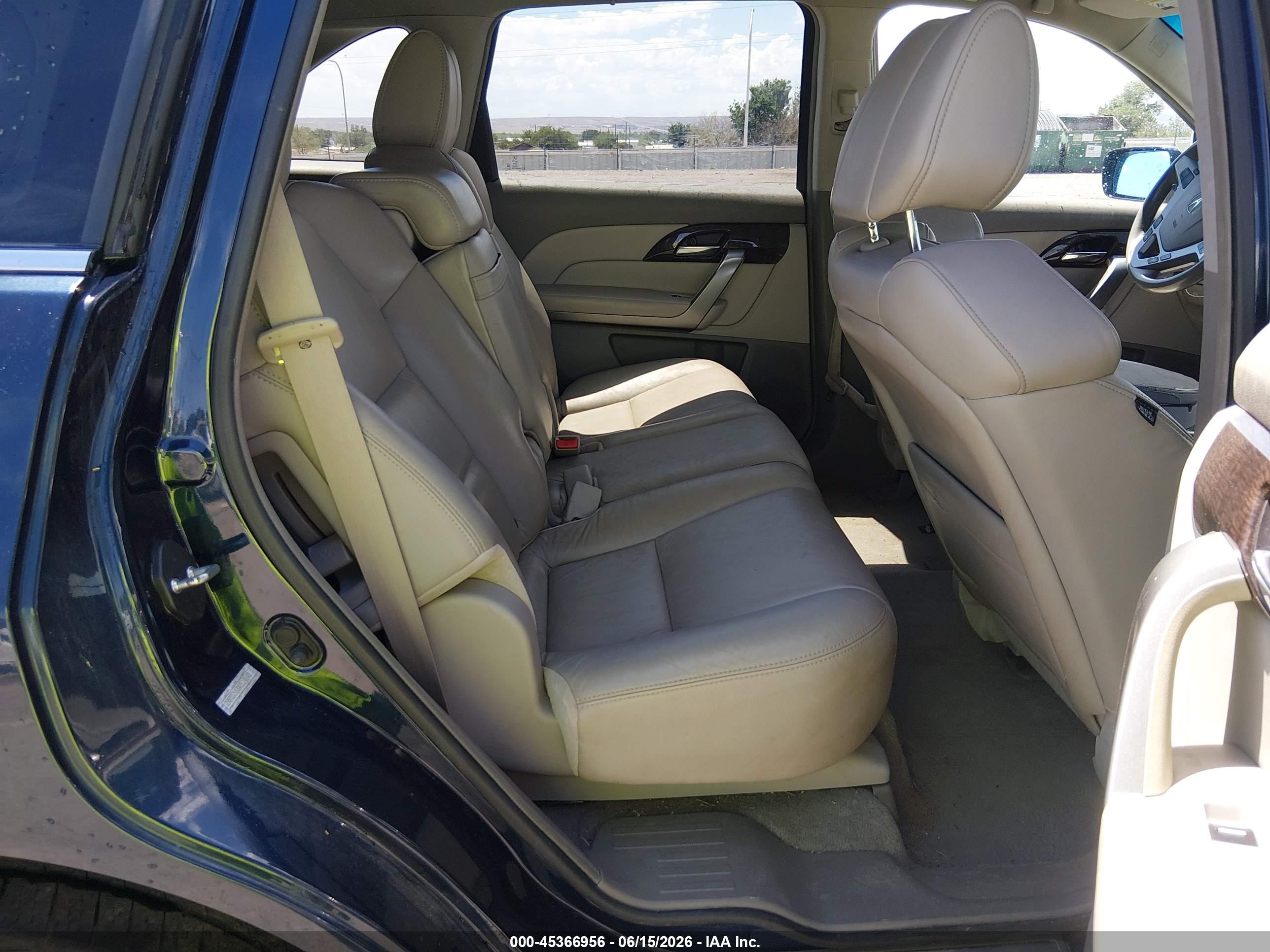 2010 Acura Mdx Technology Package Dark Blue vin: 2HNYD2H68AH514648