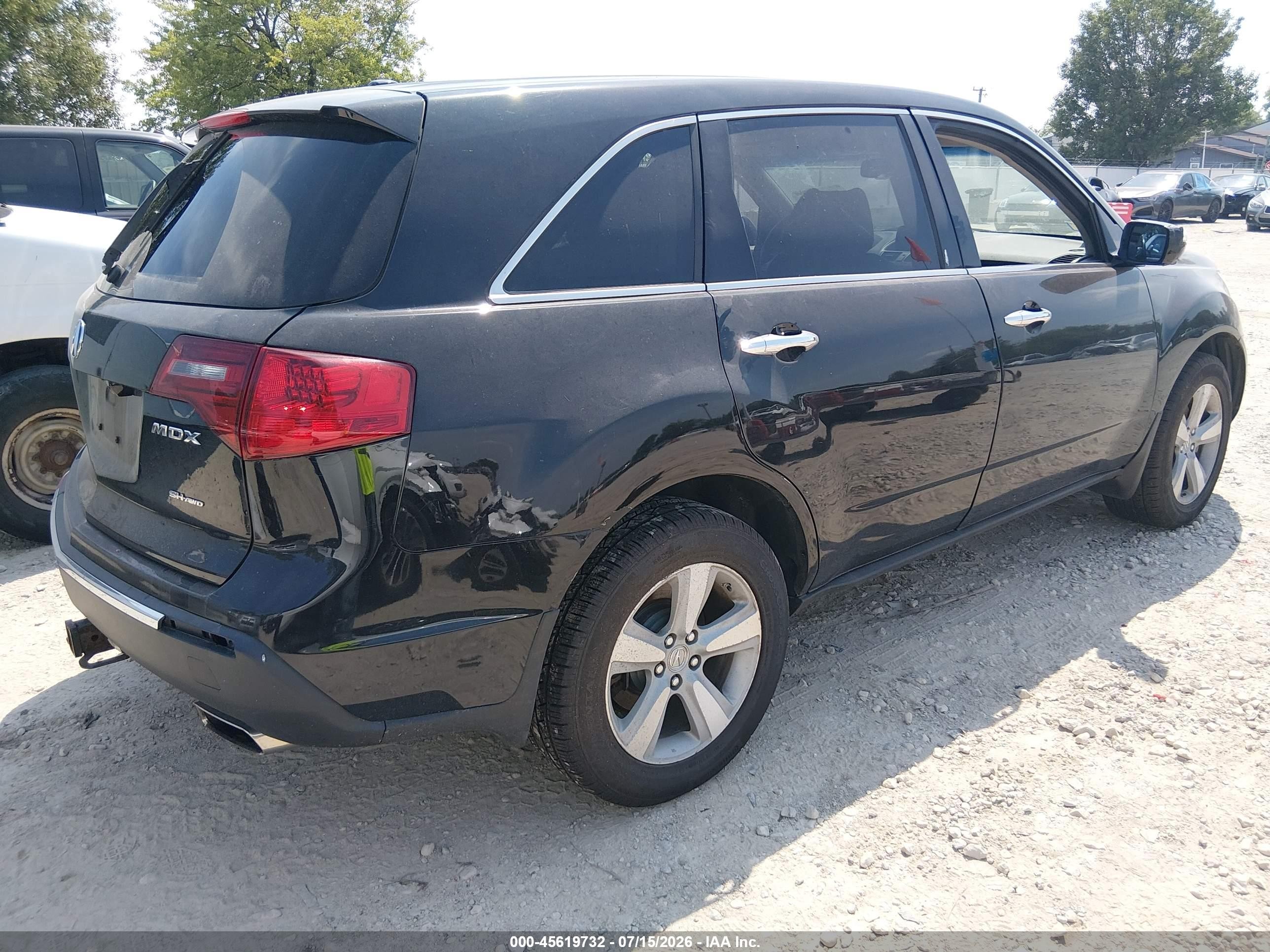 2010 Acura Mdx Technology Package Black vin: 2HNYD2H68AH524337