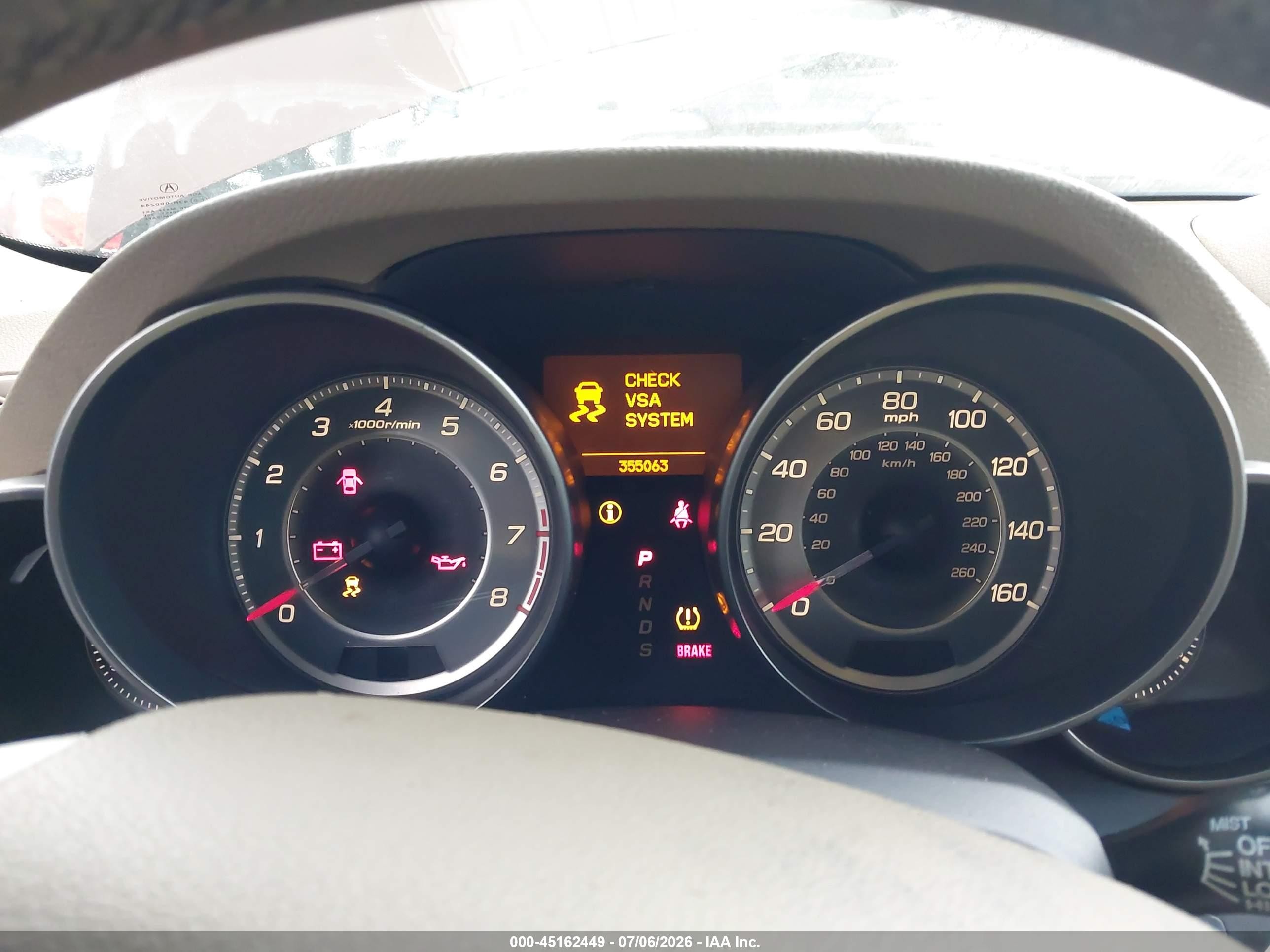 2010 Acura Mdx Technology Package Brown vin: 2HNYD2H68AH524810