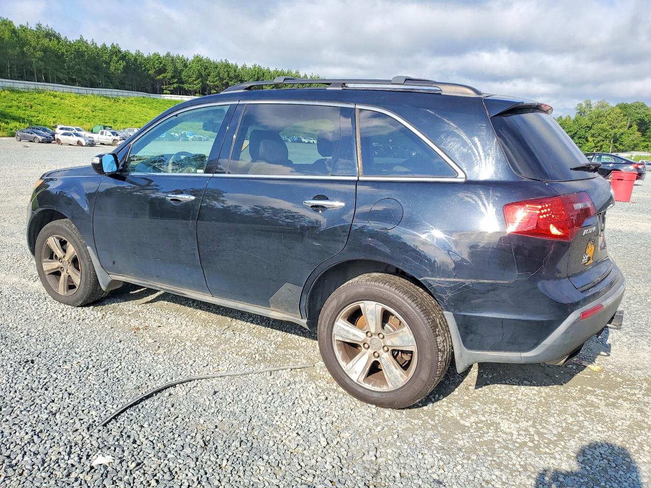 2011 Acura Mdx Technology Black vin: 2HNYD2H68BH503442